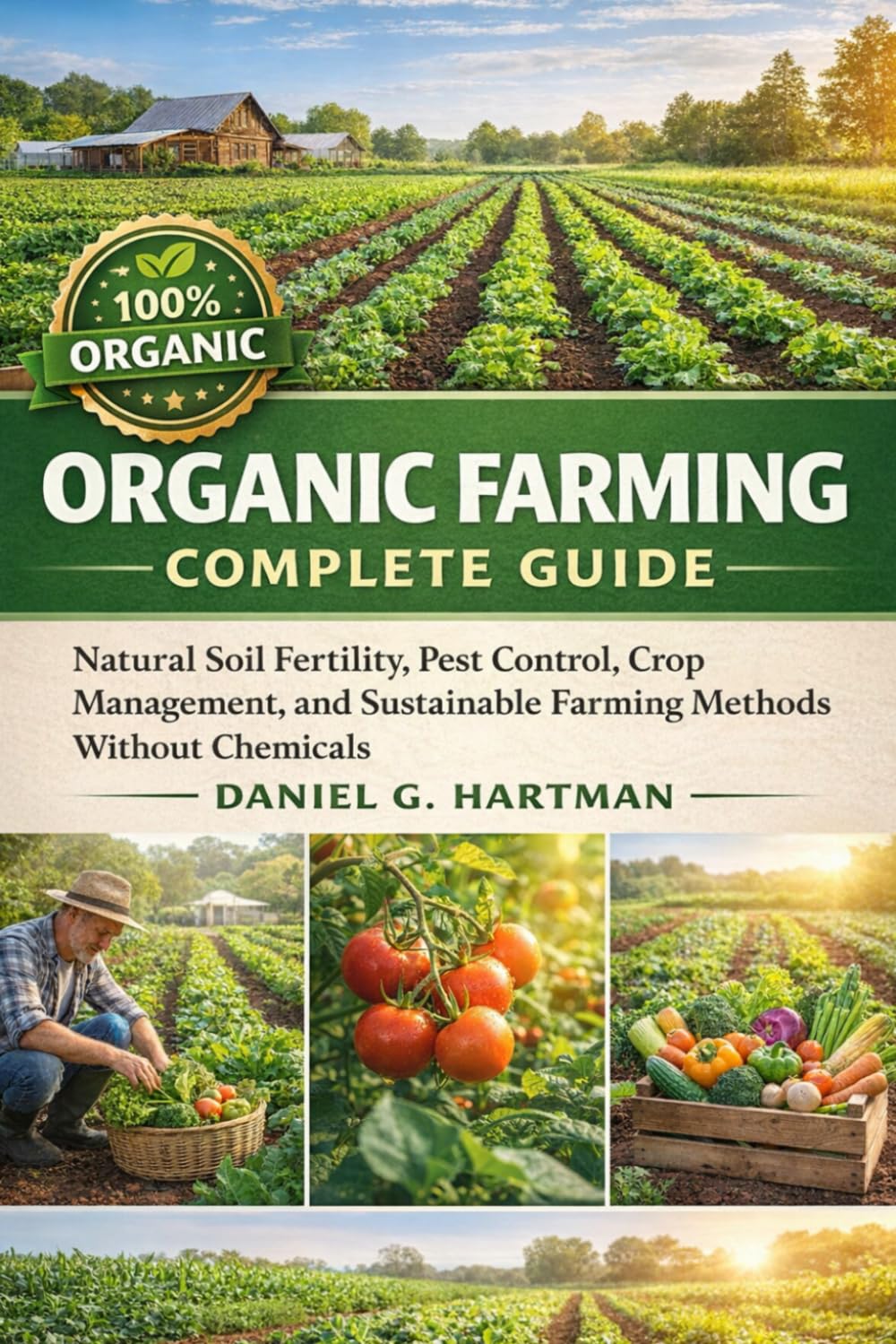 Organic Farming Complete Guide: Natural Soil Fertility, Pest Control, Crop Management, and Sustainable Farming Methods Without Chemicals