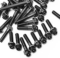 Vista 20 de MC Motoparts Race Spec Kit de pernos de motor cabeza HEX M6 compatible con XJ6 Diversion/F 2009-2016 13 14 15 16 (azul)