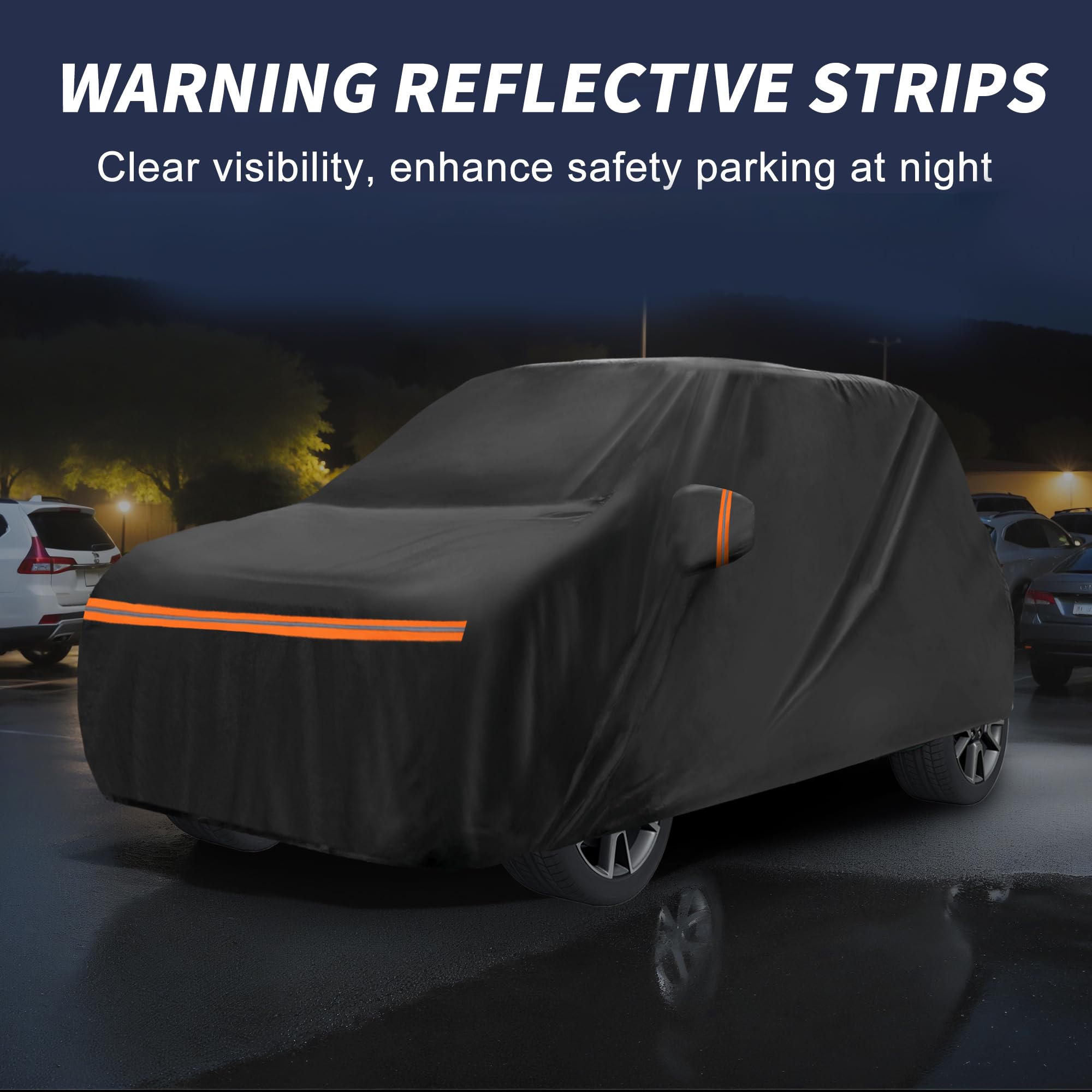Hyvek All Weather Waterproof Car Cover Breathable And UV Protection Wi | Leader Accessories