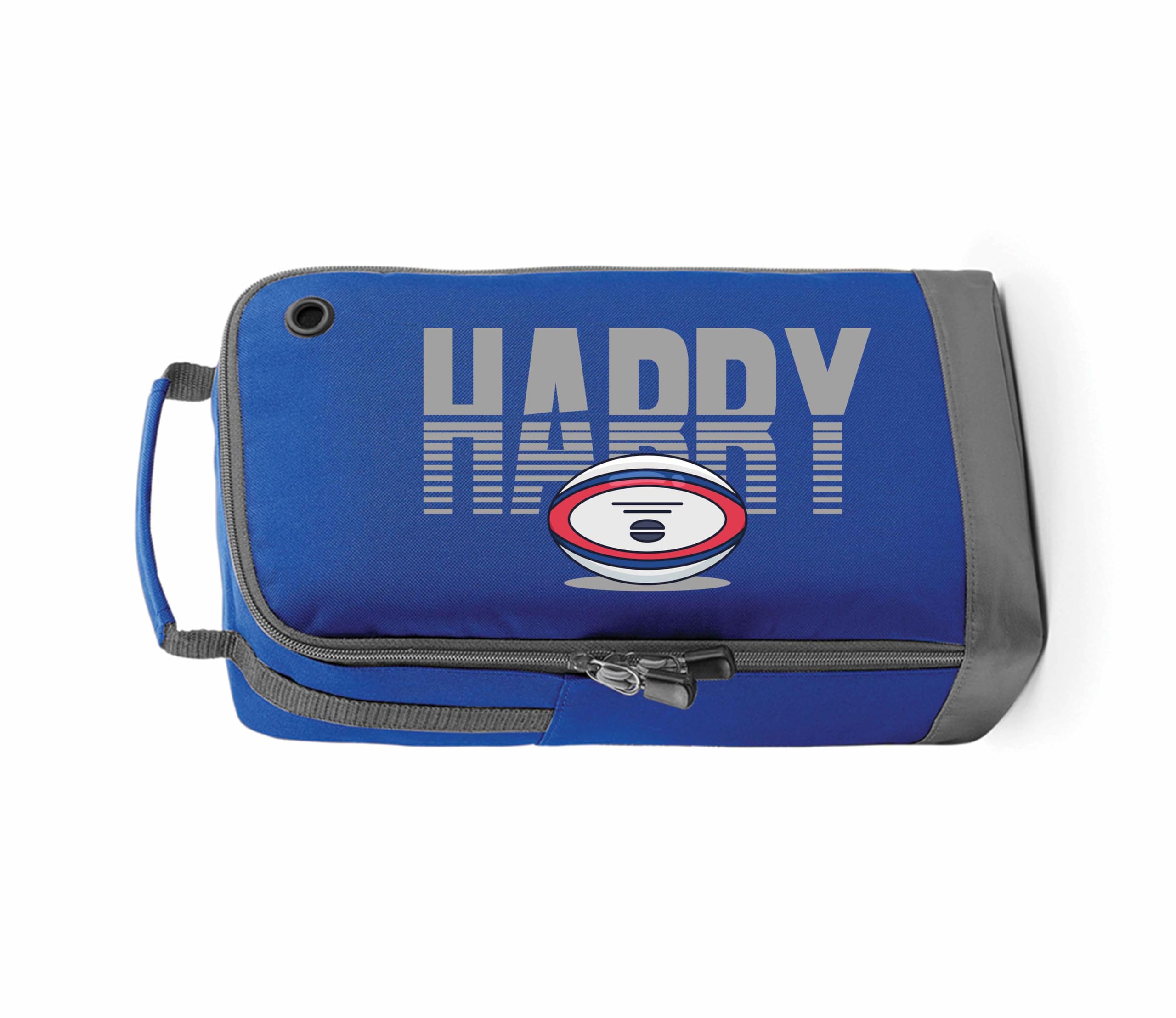 Personalised Rugby Boot Bag: Rugby Gifts for Boys & Girls - Shoe Bag for Rugby Gear Style 2