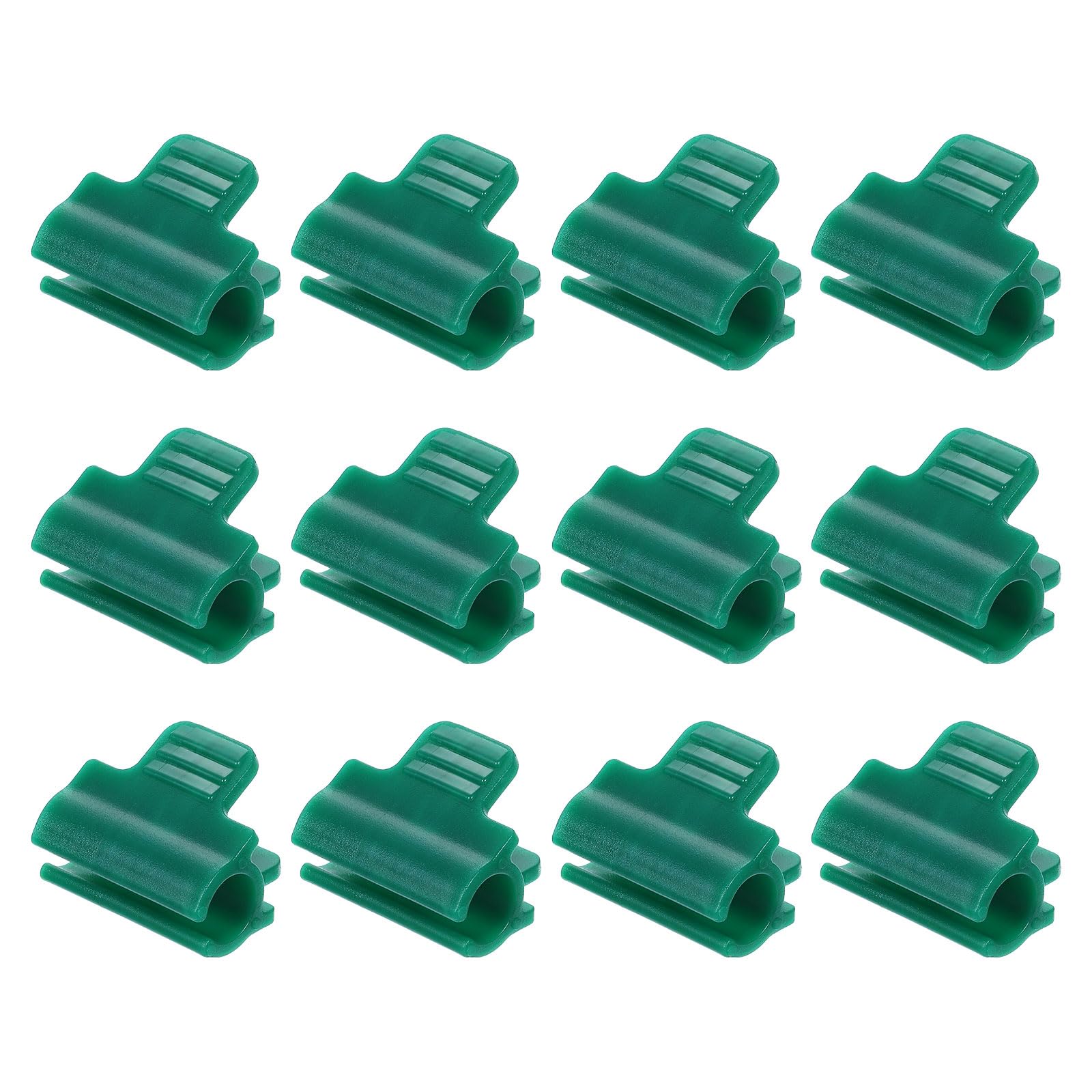 Abrazaderas de invernadero de 9/16" uxcell para tubos de PVC y sujeción de mallas