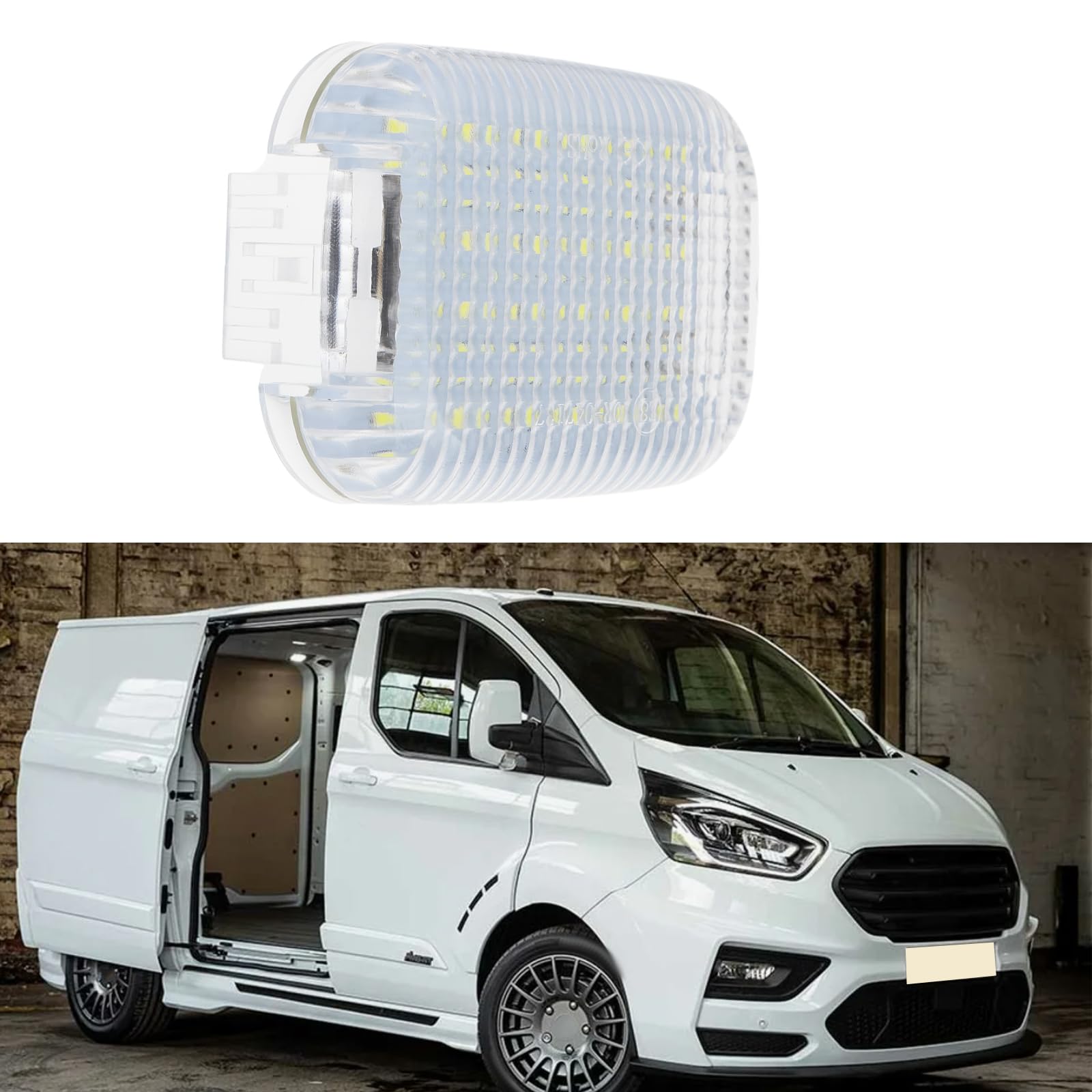 2 x oświetlenie LED do ładowania furgonetki (1811477) kompatybilne z Ford Transit Custom Courier 2013+ 4059112