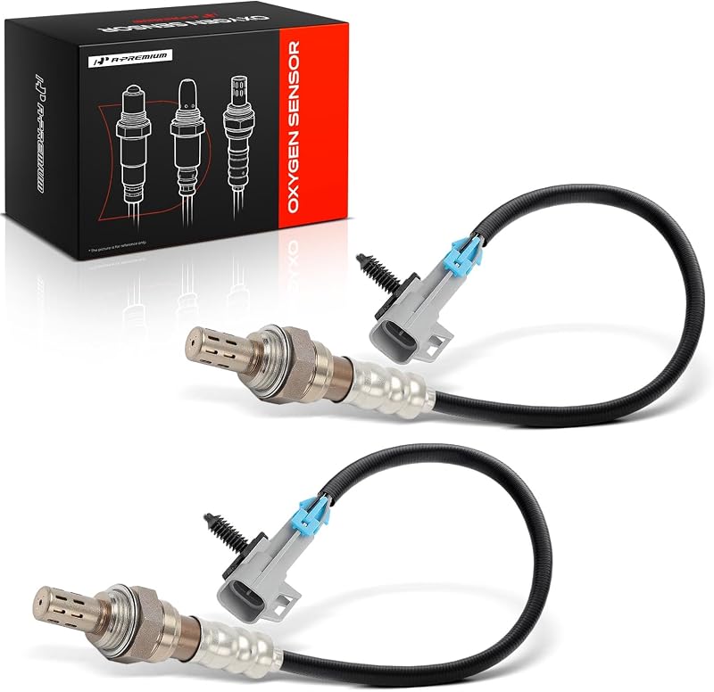 Sensor de oxigênio O2 A-Premium aquecido, rosca e 4 fios – Kit com 2 unidades