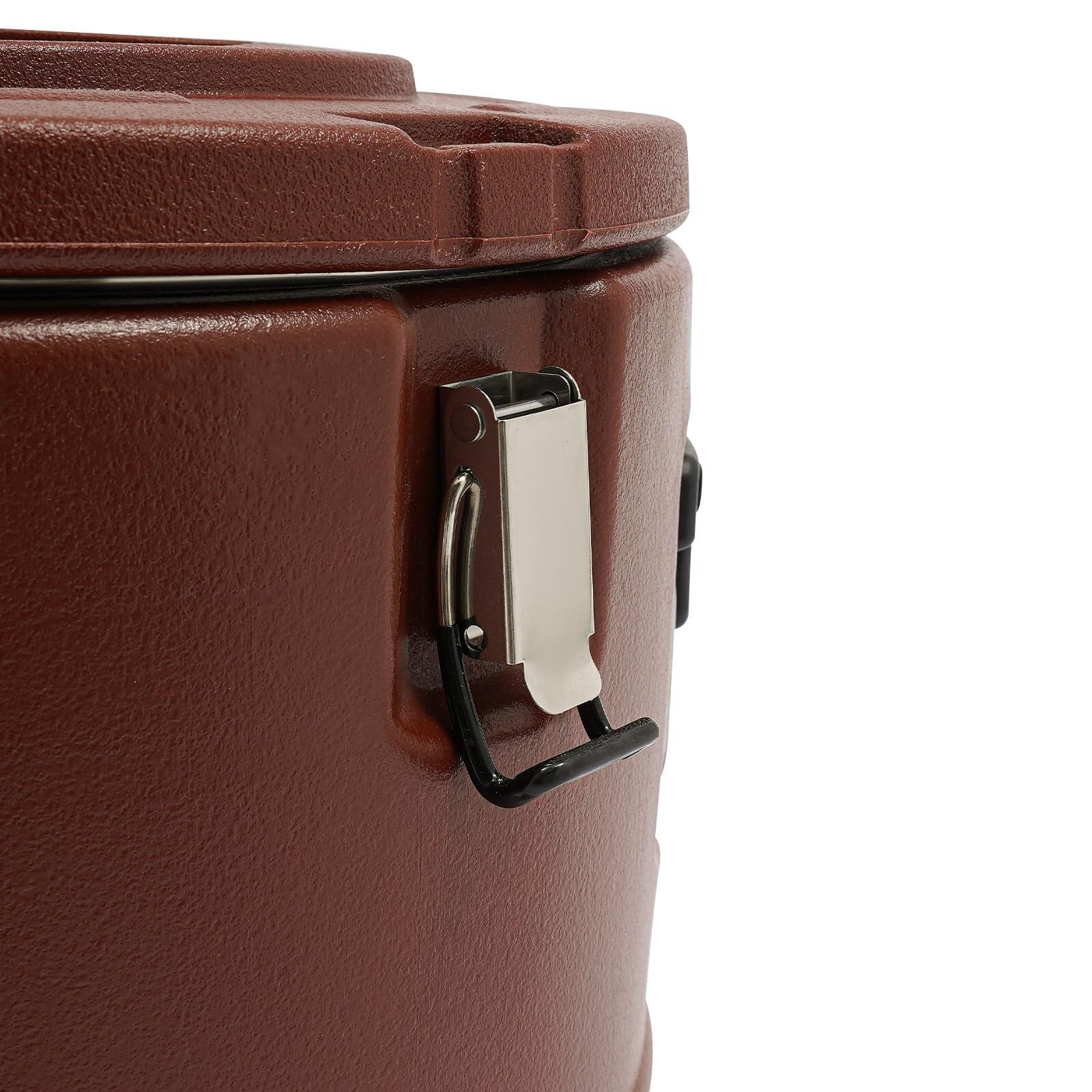 Contenedor de comida aislado comercial Caliente Frío cubitera | Contenedor de sopa aislado portátil con cubo aislado for bebidas