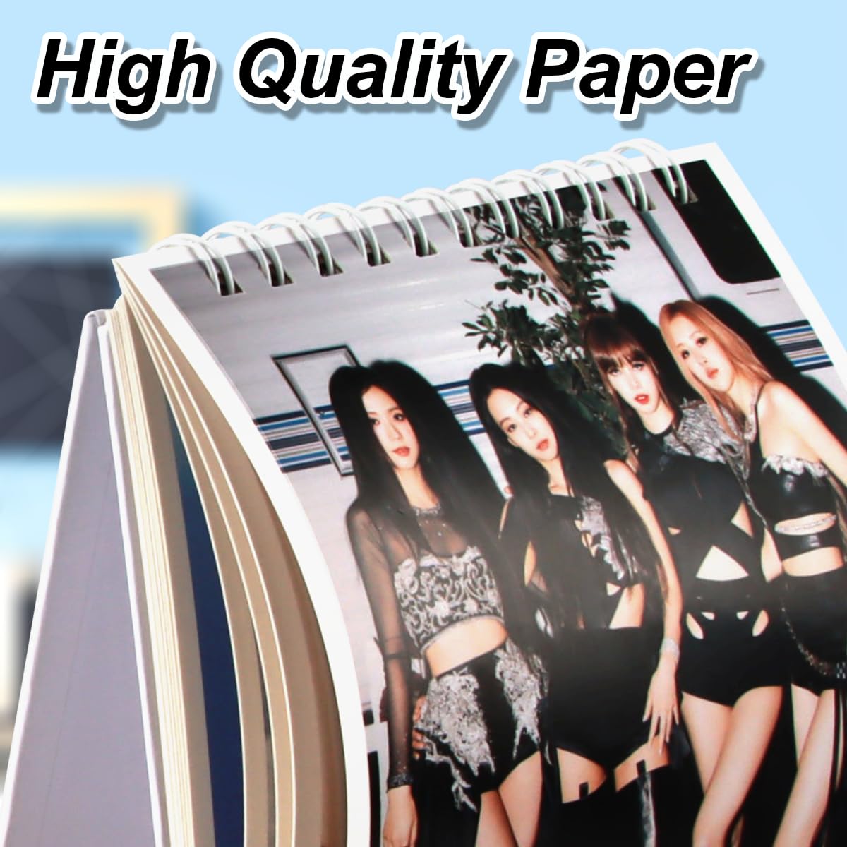 Calendrier De Bureau 2026 Blackpink - Support Pour Fans K-Pop, Décoration Bureau, Photos, Taille 13x23 Cm (cadeau Fan Idéal)