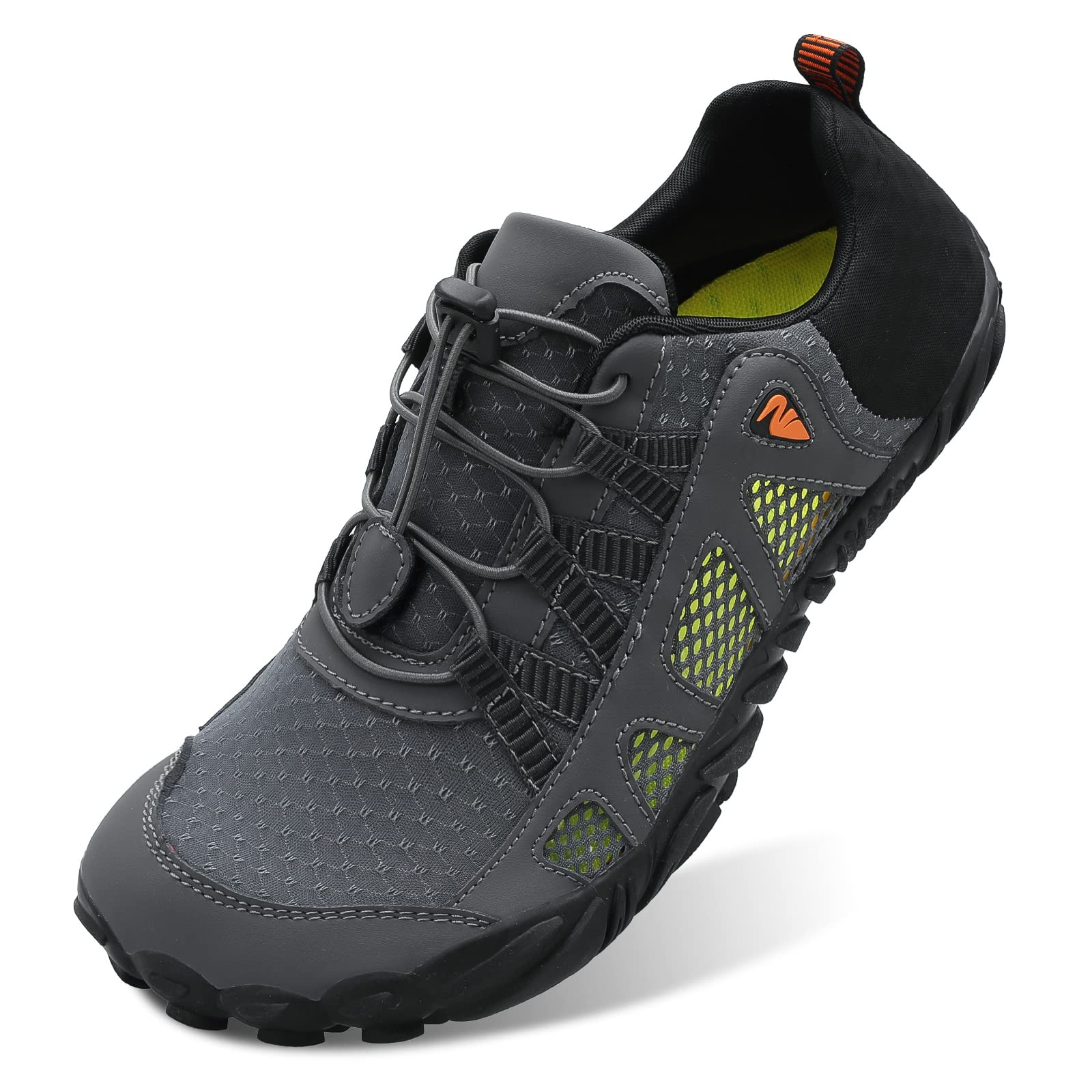 L-RUN Barefoot Water Shoes Women Mens Aqua Sock Athletic Hiking Water Sports Shoes for Swim Beach Pool Sand Diving Walking