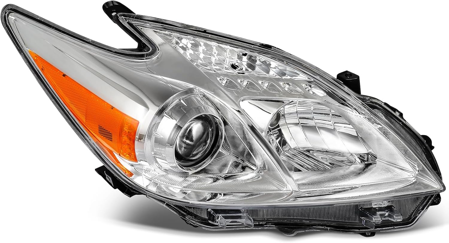 Headlight assemblyCompatible with 2010-2011 for Toyota Prius Model Driver and Passenger Side TO2518122 TO2519122 8117047212 8113047212