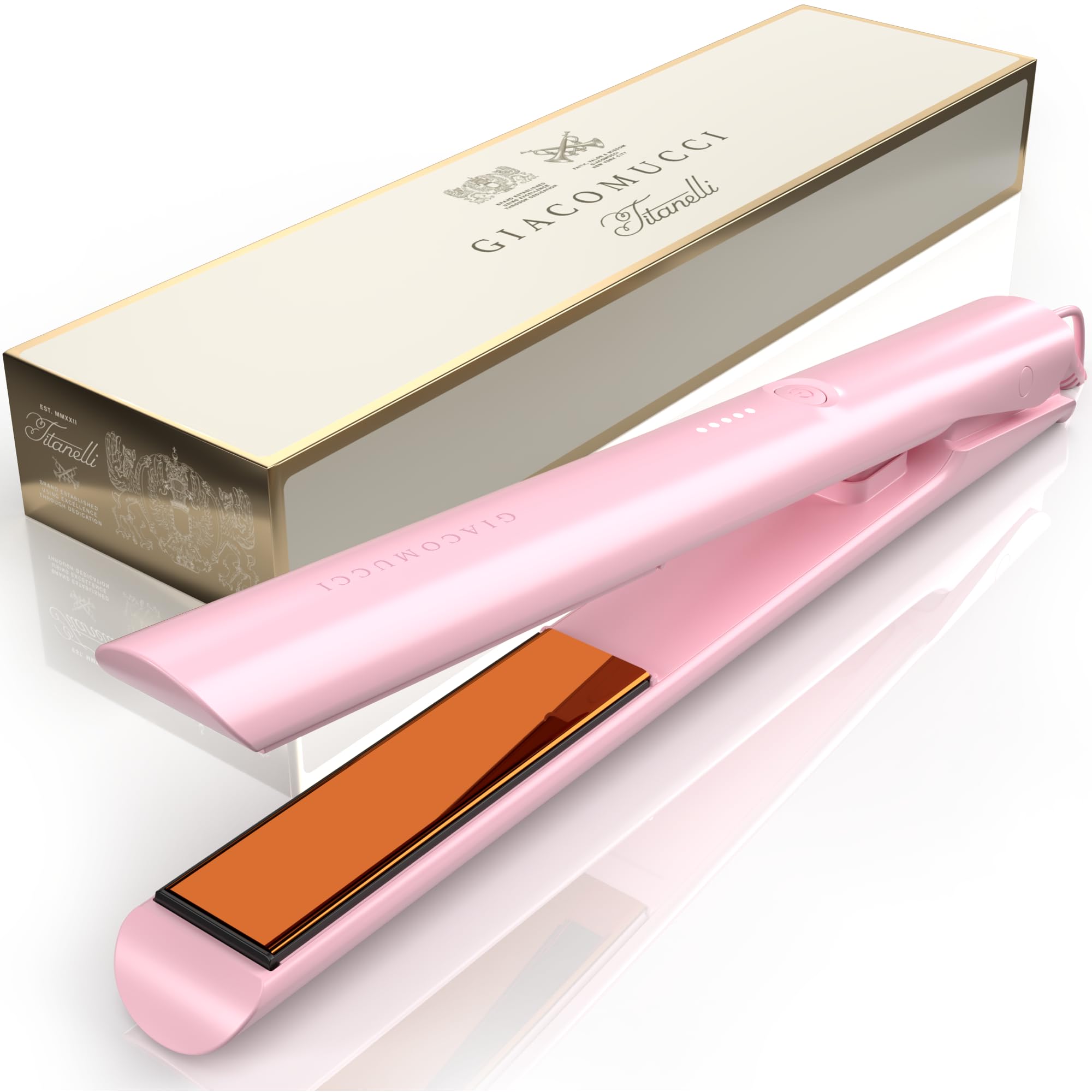 Giacomucci Titanelli 2 in 1 Titanium Hair Straightener and Curler