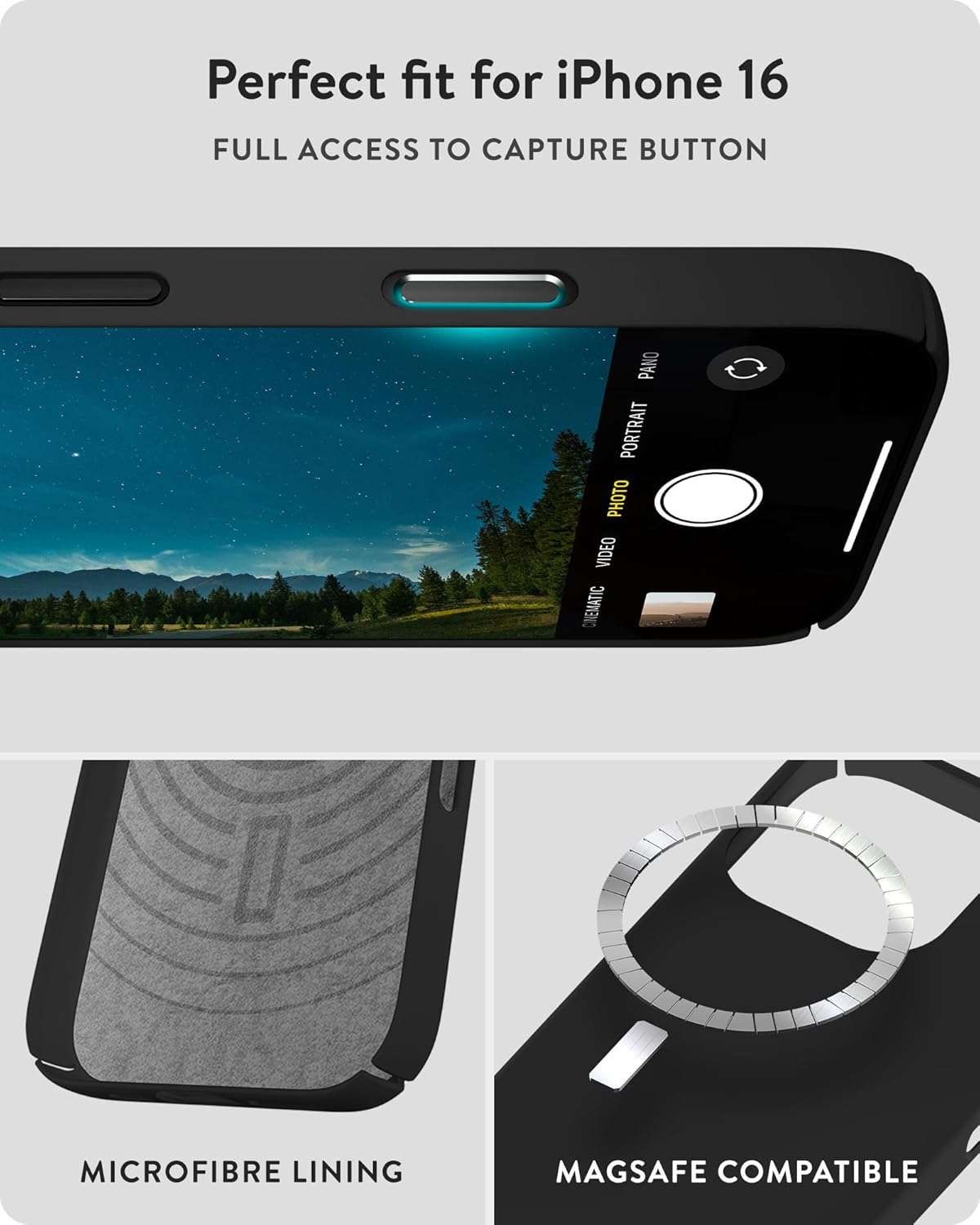 Mous for iPhone 16 Pro Max Case Slim MagSafe Compatible - Super Thin 2.0 - Magnetic Phone Cover - Black 5 71oLnUzkVhL. AC SL1500