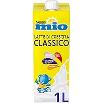 NESTLÉ MIO Latte di Crescita Classico Liquido, 8 Brick da 1L (8L)