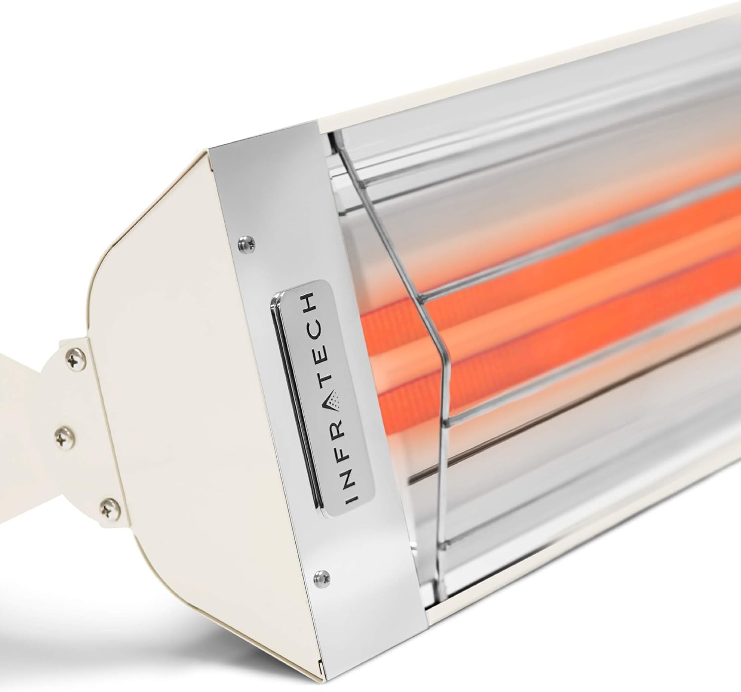 Infratech WD-6024 BI Stainless Steel 61.25” Dual Element Fixture 6000 Watt, 240 Volt, Biscuit Finish
