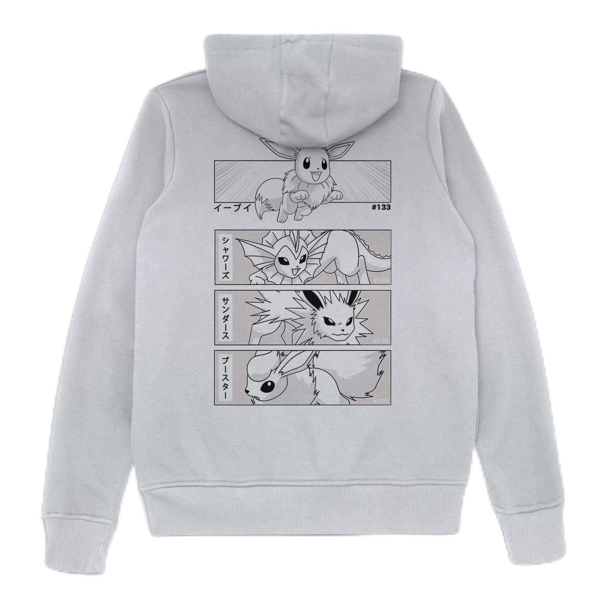 Zavvi Pokémon Eeveelution Hoodie - White XL