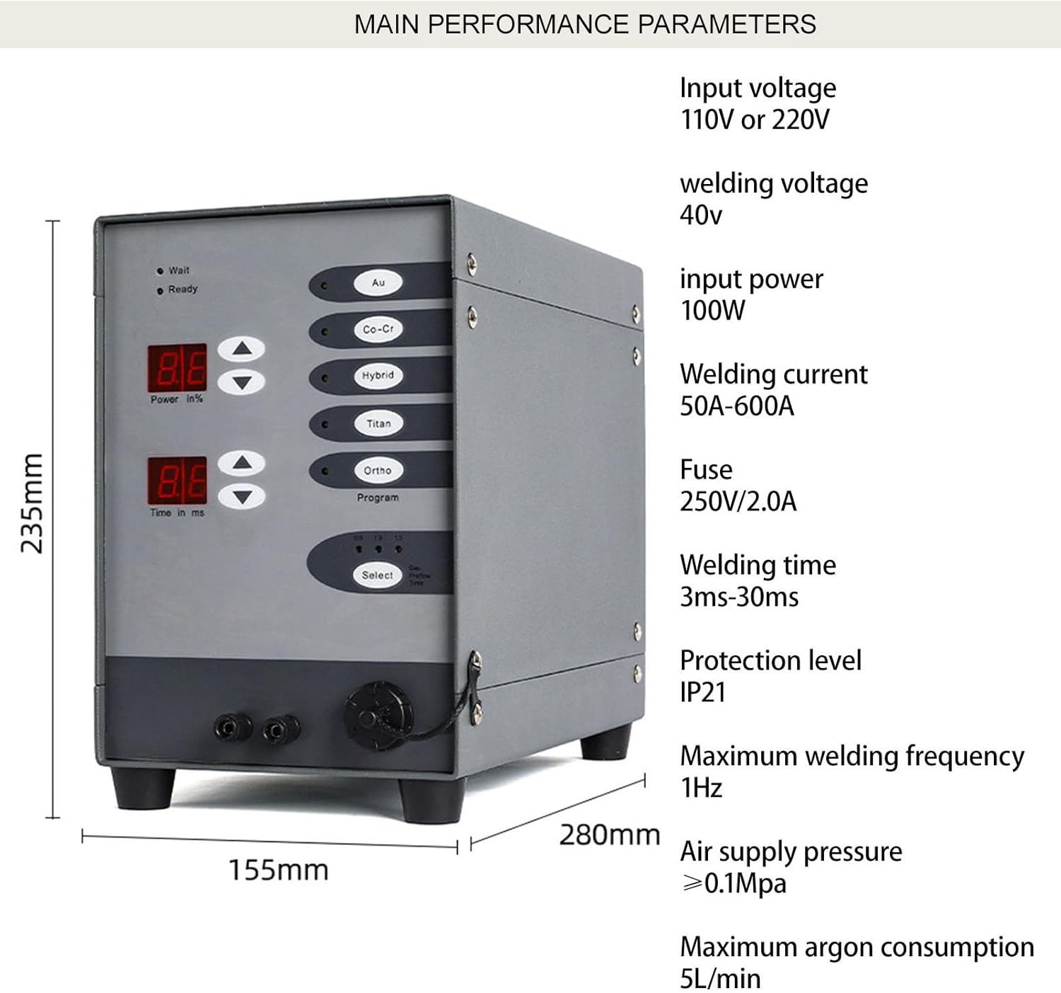 Automatic Pulse Argon Arc Welding Equipment | 100W Gold/Silver Jewelry Welding Machine | Multifunctional Spot Welding Machine | for DIY Permanent Jewelry Repair | with Welding Glasses