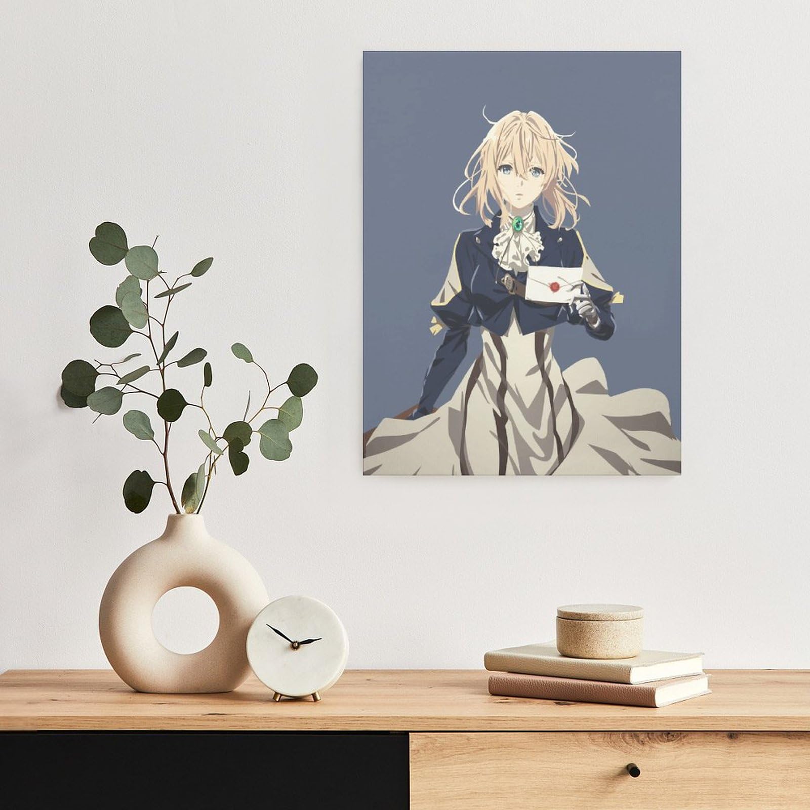 Amazon.co.jp: ヴァイオレットエヴァーガーデン イラスト 掛け絵