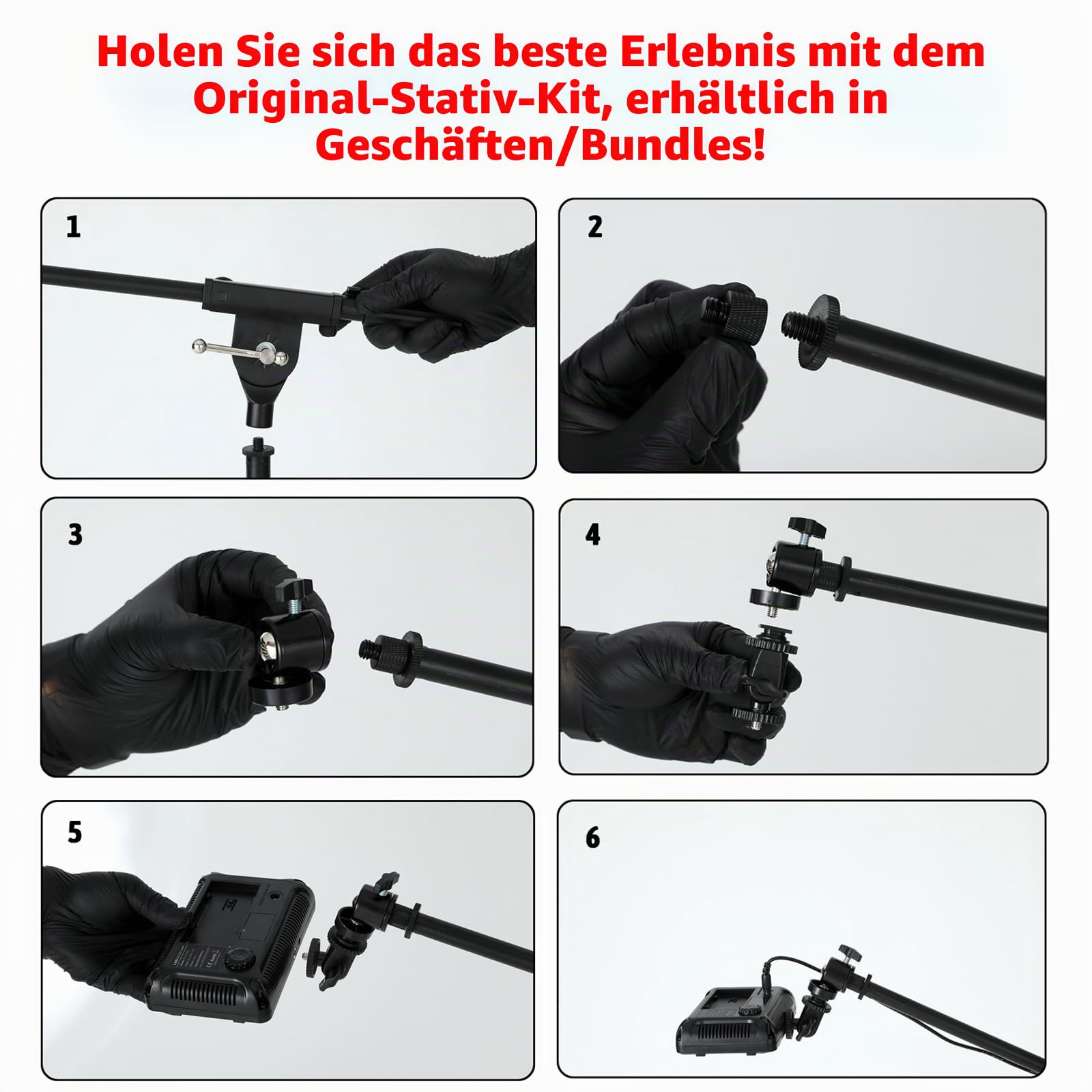 Polarisiertes LED-Tattoo-Licht Mit Tattoo-Vision-Linsen Und Extra Rahmen Für Außergewöhnliche Klarheit, Beseitigt Schatten, Um Jedes Detail Höchster Präzision Zu Sehen, Ständer Nicht Im