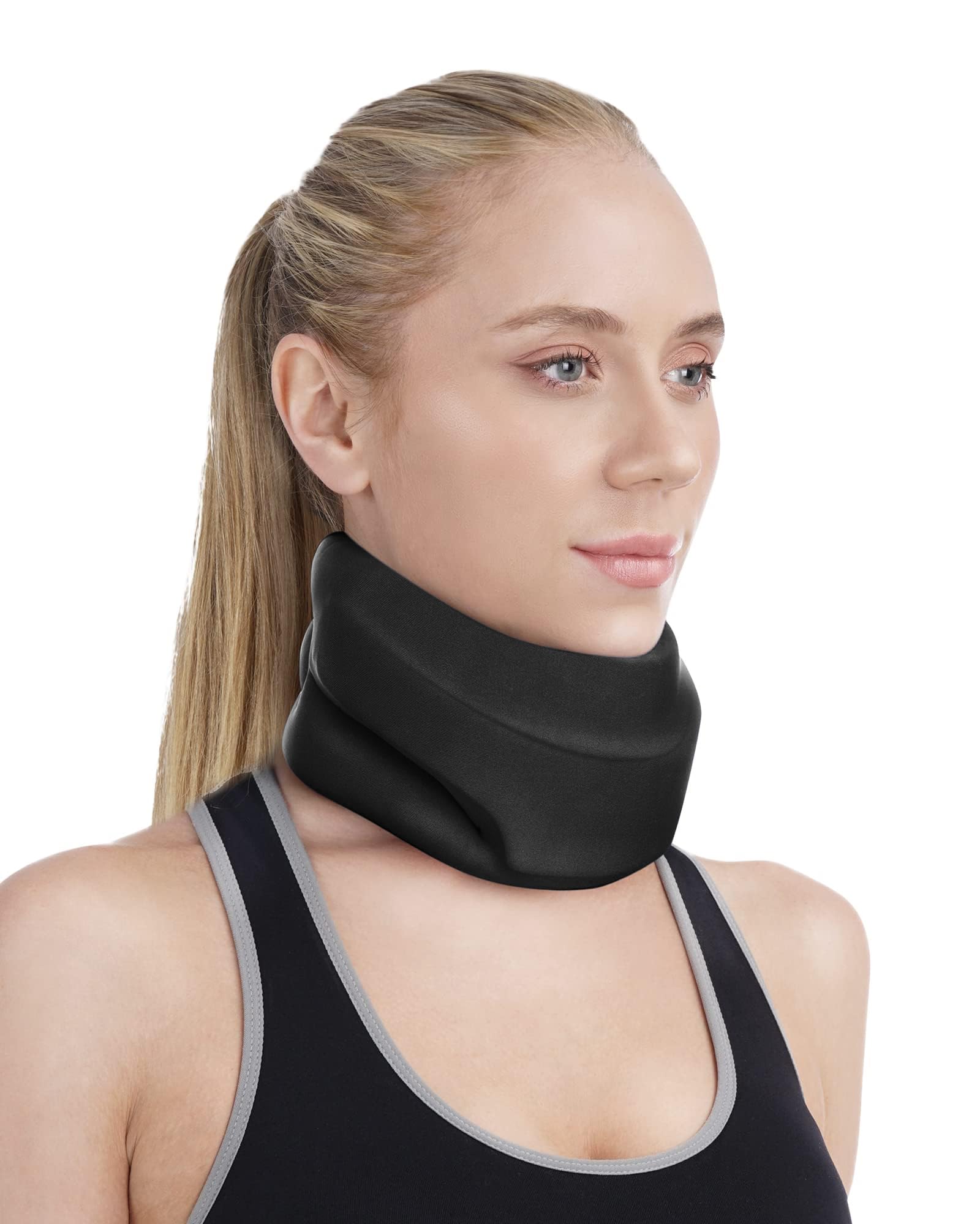 Photo 1 of BLABOK Neck Brace - Large, Jet Black