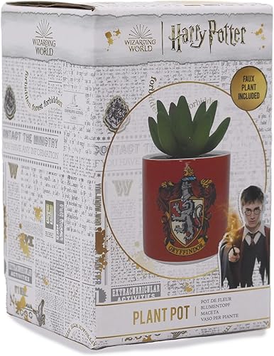 Miniatura 3 de Harry Potter Maceta, gres, rojo, 5.1 fl oz