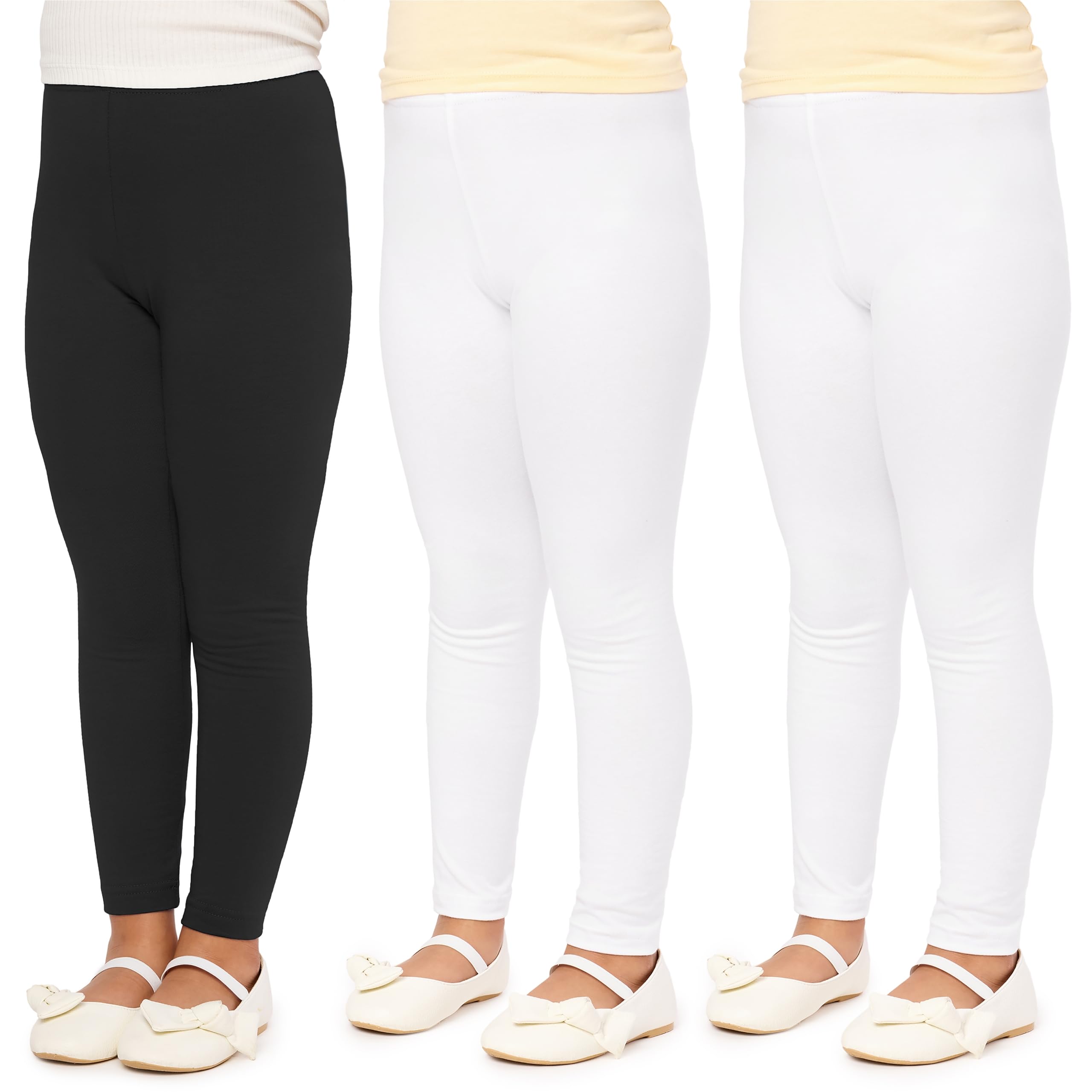 Merry Style Leggings Mädchen lange und bequeme Kinder Leggings aus Baumwolle MS10-225