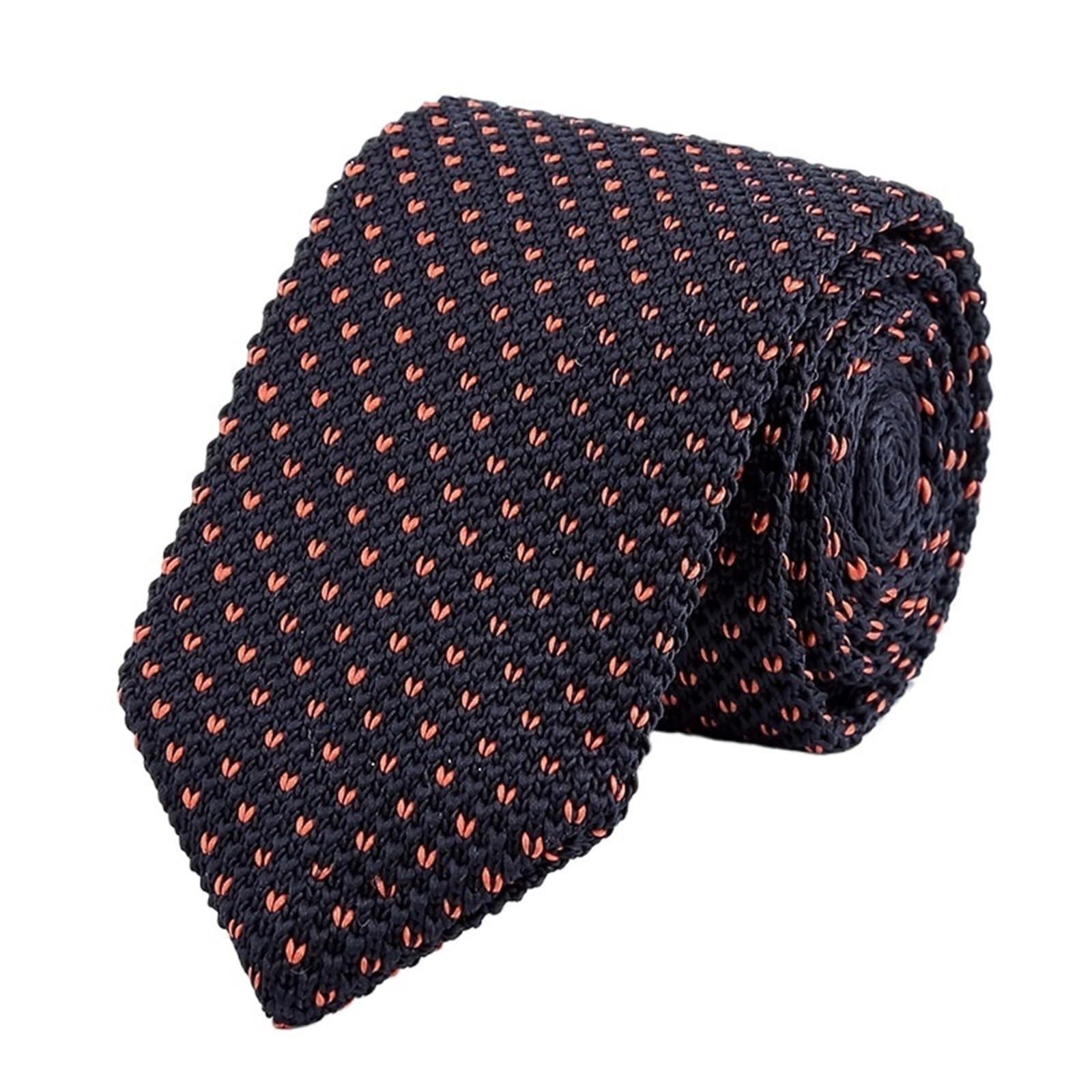 Dünne Strickkrawatte, lässige Krawatte, Trauzeugen, Hochzeitskrawatte, 6 cm, schmale Krawatte, Gravatas, Cravats, Accessoires for Männer Für Formelle Anlässe