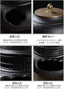 茶釜は日本の伝統的な鋳鉄製の釜 Amazon｜伊藤庄鋳造(Itousyouchuzou) 茶釜 茶色 サイズ:直径24x