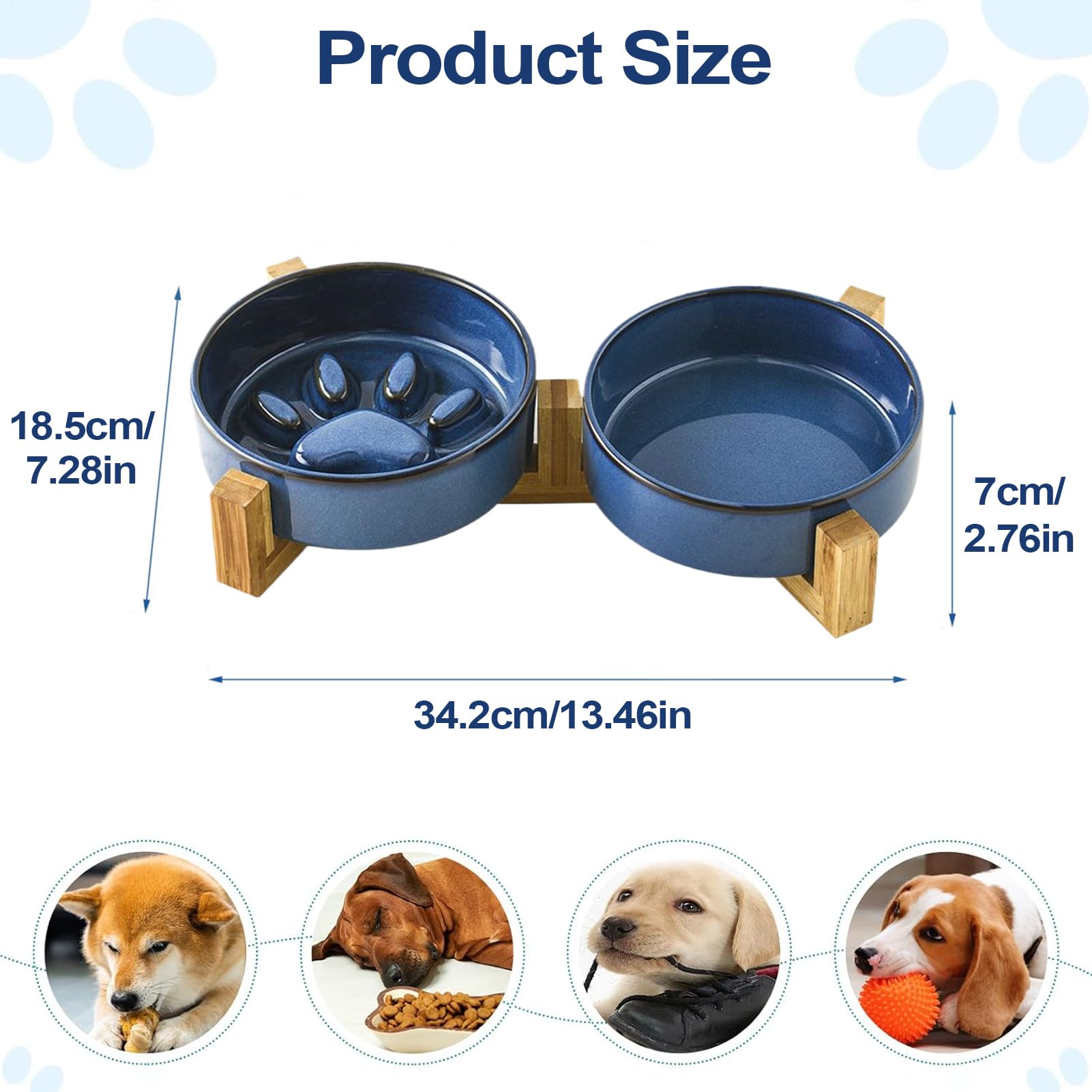 Welpen-Langsamfressnapf Welpe Mittelgroß Stehendes