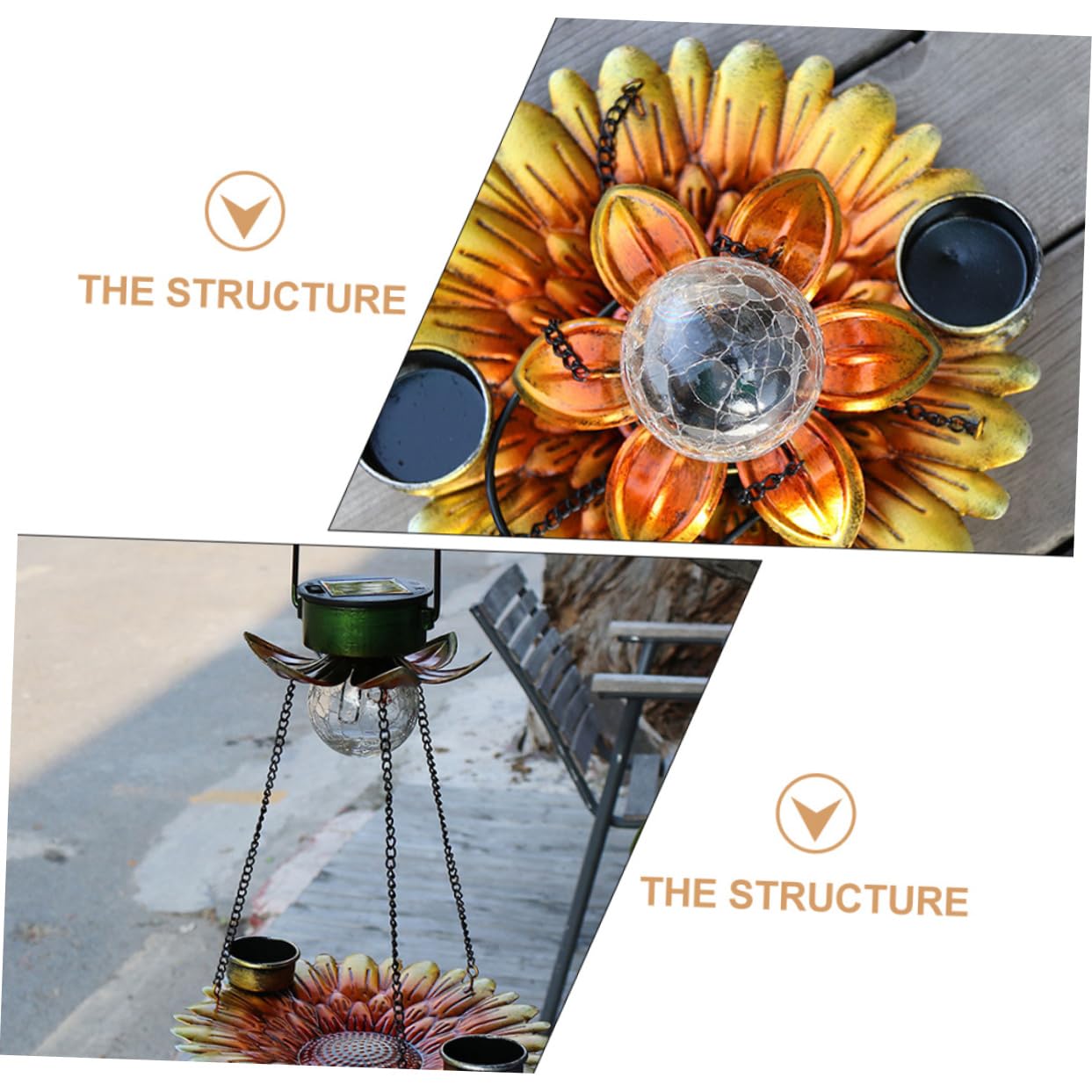 Toddmomy Solar Bird Feeder Kreativer Hängender Futterspender Solar-Laterne Für Garten Und Balkon Für Kleine Vögel Wie Kanarienvögel Und Papageien Wetterbeständig Automatischer