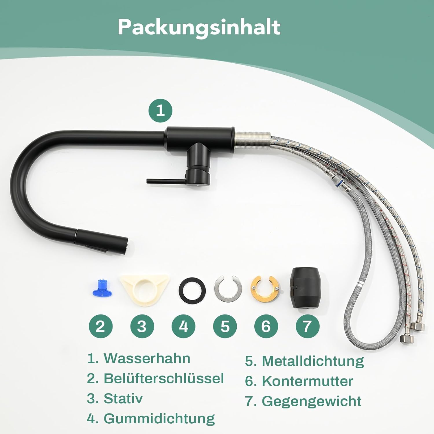 KeeGone faucet dimensions and installation hole requirements