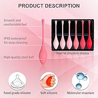 Vista 6 de Sistema de ejercicios Kegel: recomendado por médicos para ejercicios de fortalecimiento y estiramiento del suelo pélvico, productos básicos