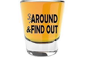 Eff Around and Find Out Shot Glass: Enhance Your Tippling with a Touch of Sass