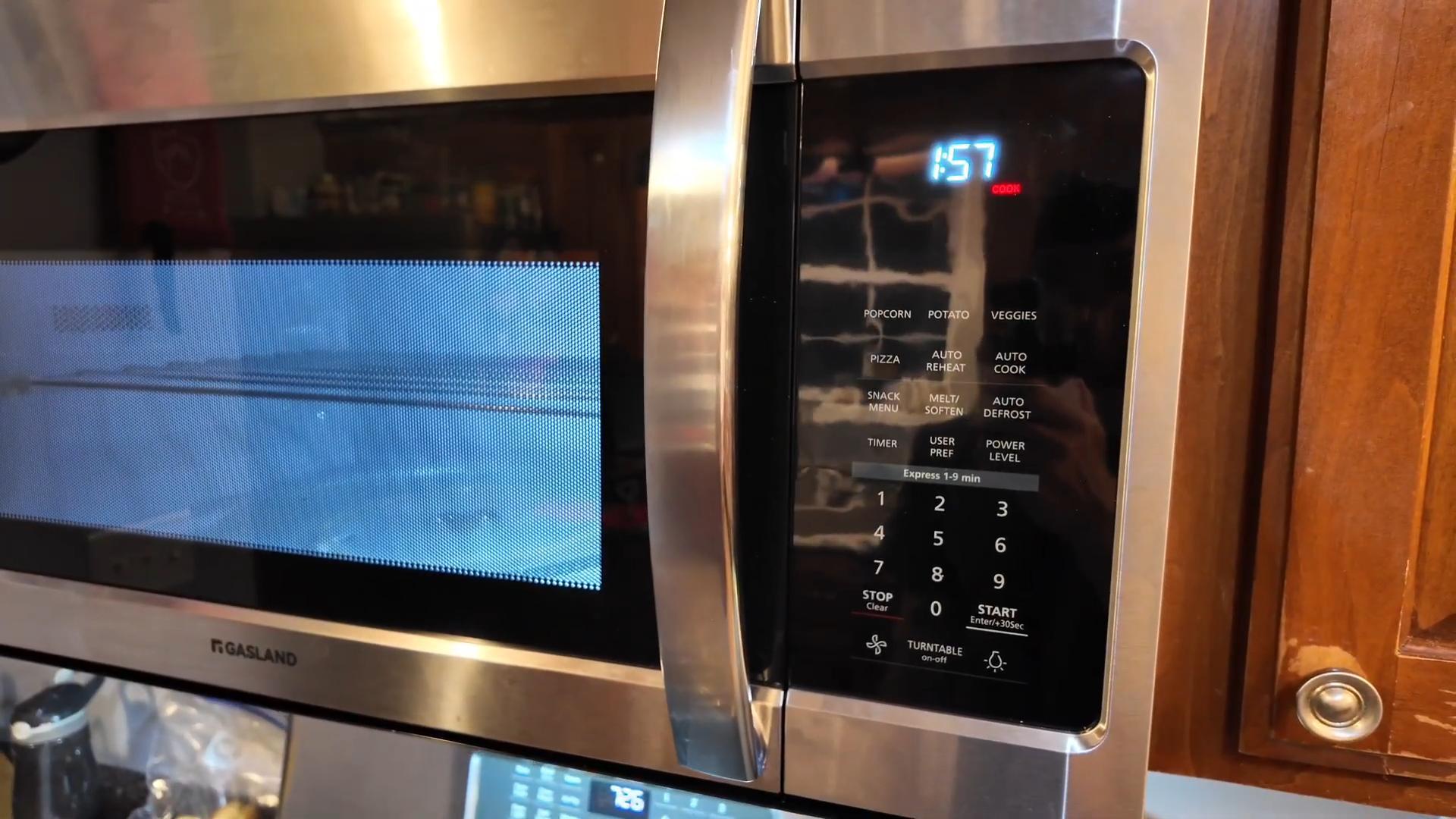 Image of GASLAND 30 Inch Over the Range Microwave, 1.9 Cu.ft, 11 Power Levels