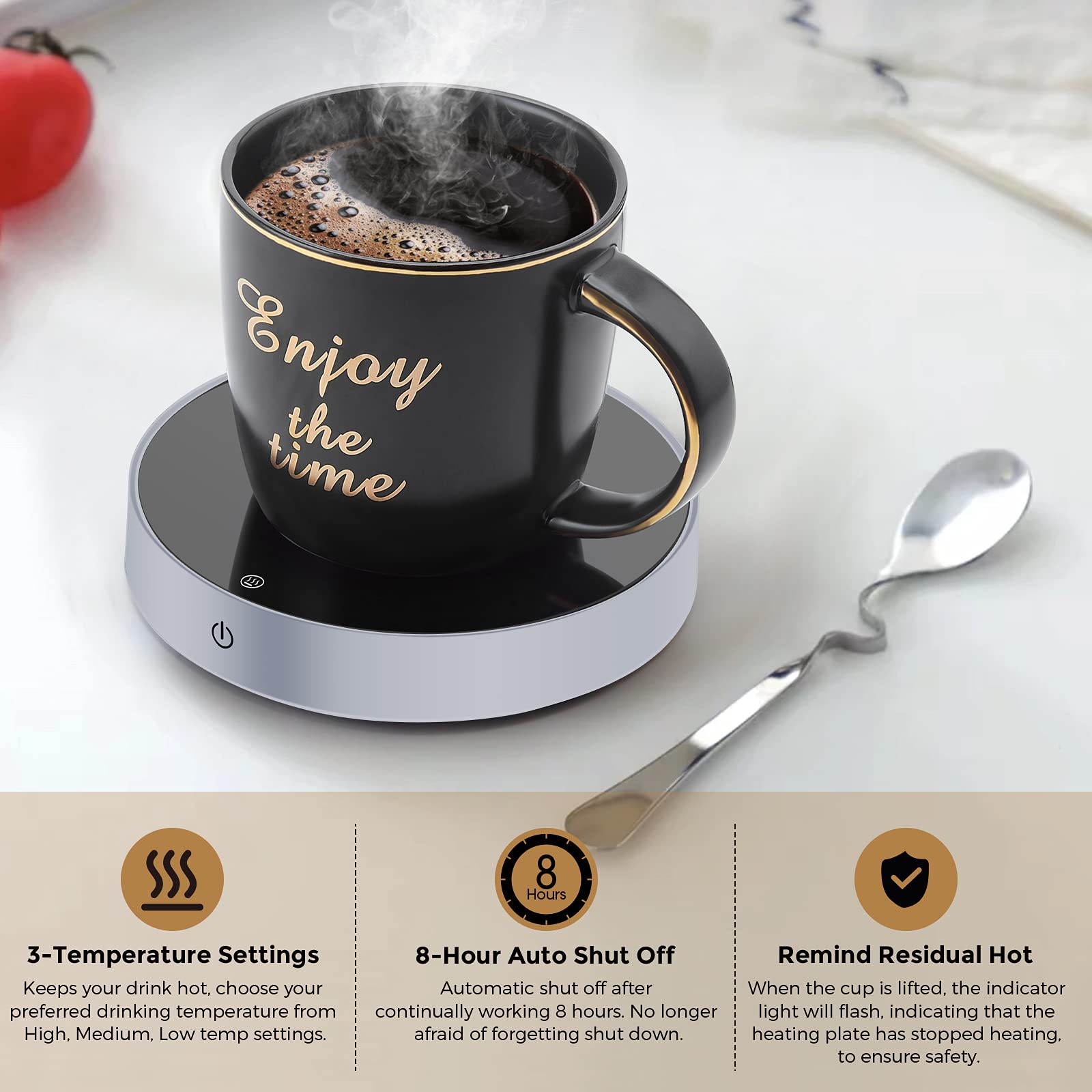 Bureau Warmer Bekerwarmer, Koffieverwarmer Voor Op Het Bureau, Automatische Mok Coo Heat Stick