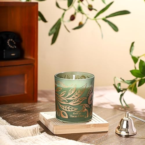 Miniatura 4 de ROMIIE ZOI Vela perfumada  Oliva Toscana  Vela en tarro de cera de soja de aromaterapia de 6 onzas para el hogar, regalos para mujeres  6.00 oz