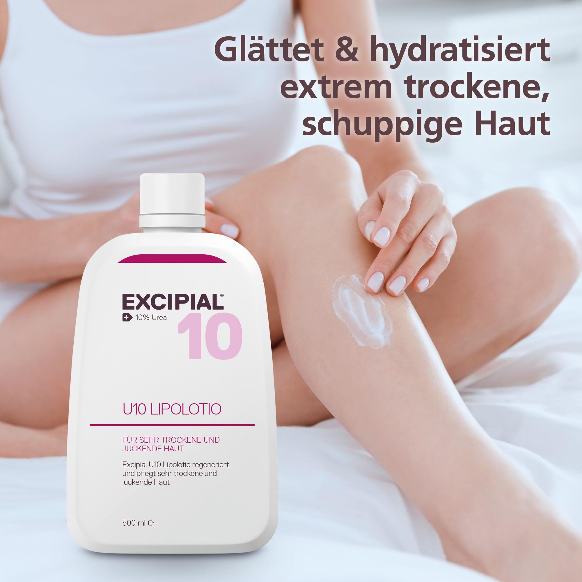 EXCIPIAL U10 Lipolotio Balsam do bardzo suchej i swędzącej skóry, 500 ml
