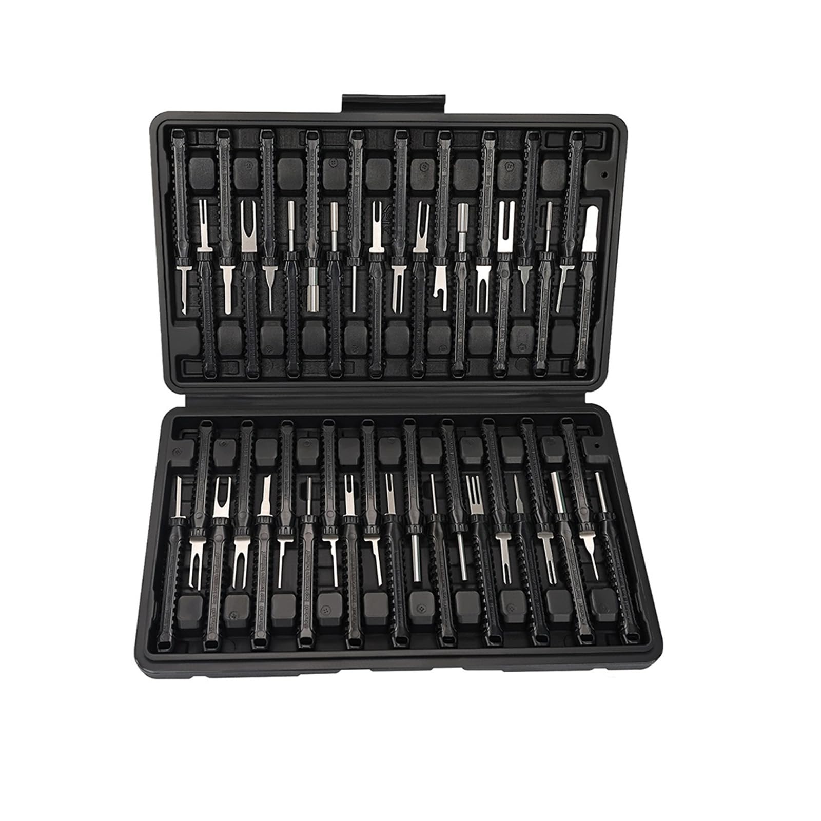 ordinarYone Pack of 41 General Terminals Pin Removal Tool Set with Storage for Automotive Electrical Connector Household Device