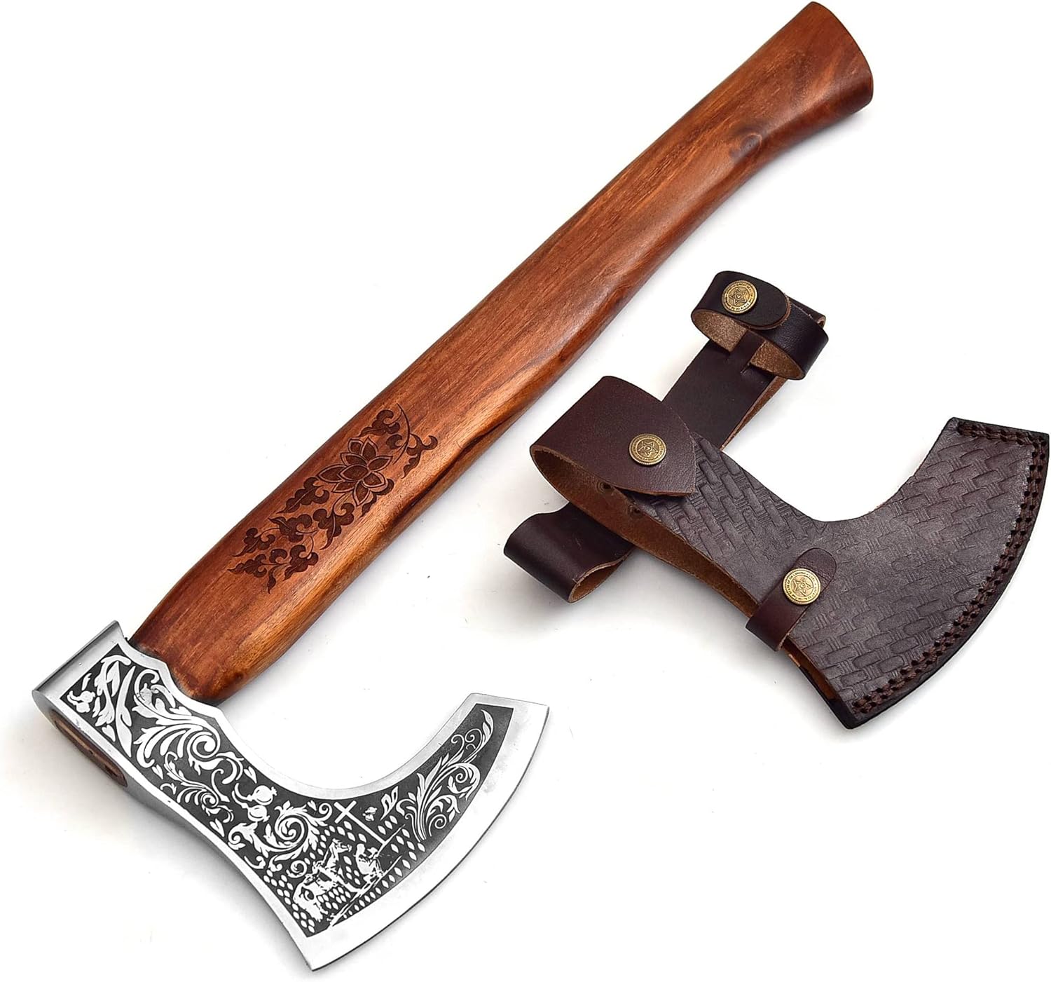 USA Tools Custom Handmade Carbon Steel Axe Viking Axe
