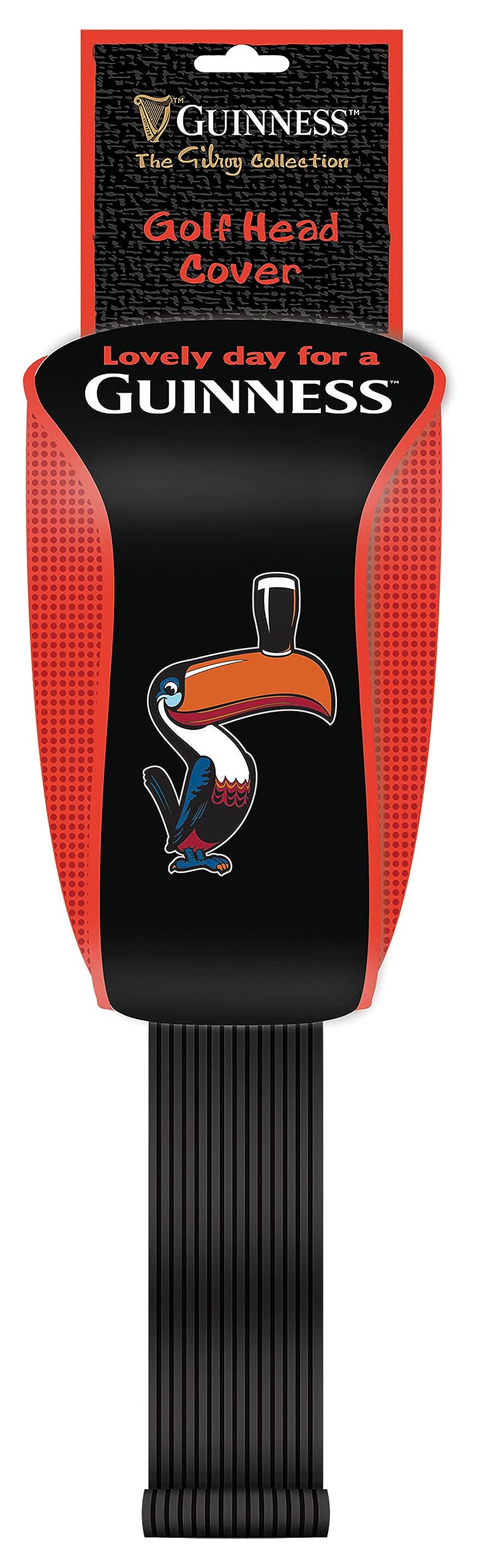 Guinness Toucan haftowana osłona głowy golfowej - kolekcja Gilroy