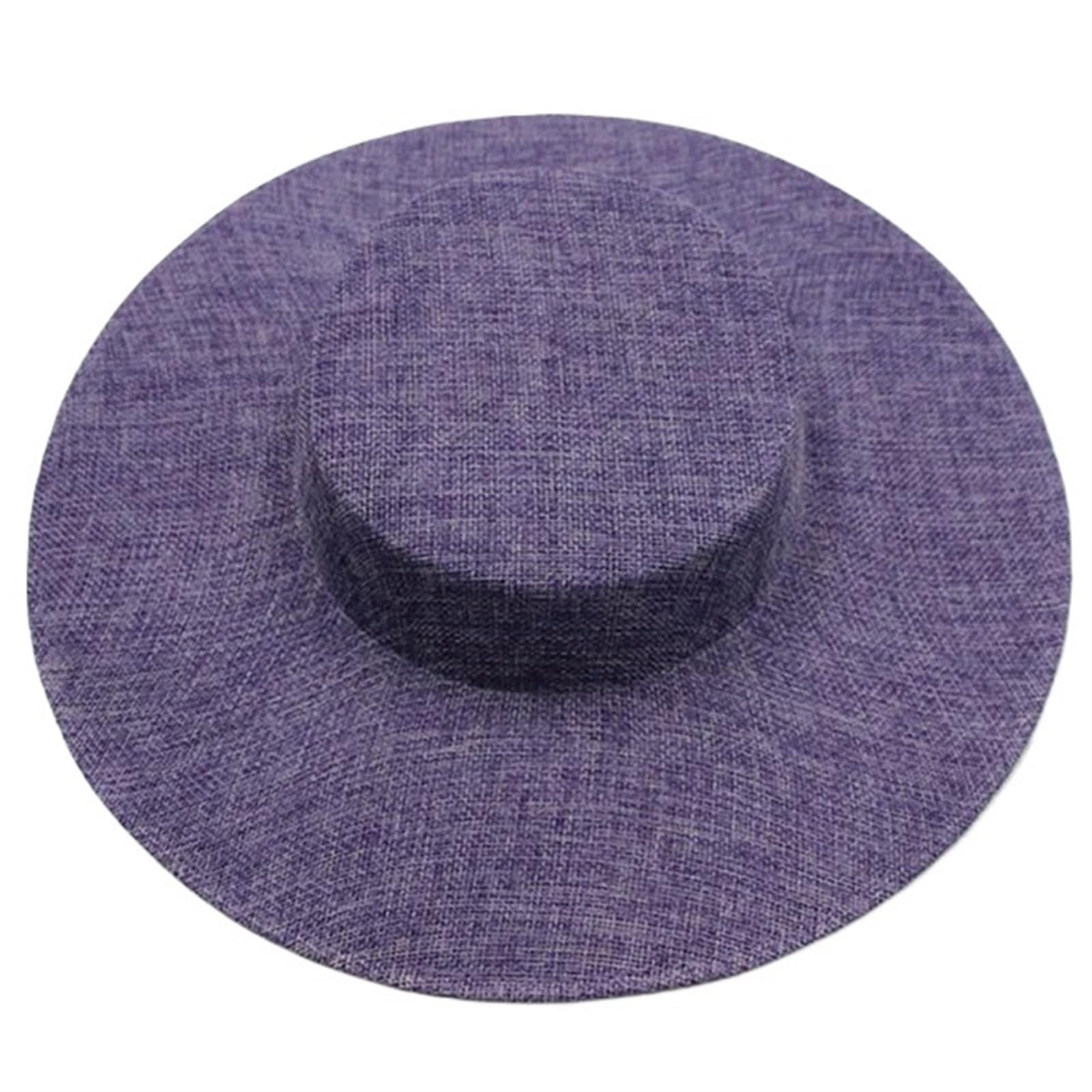 UALXPAO Wedding Hats 31CM Fascinates Base Big Cap Wedding Millinery Supplies DIY Hair Accessories Hat Women Church Headpiece for Tea Party,Weddings(Color1)