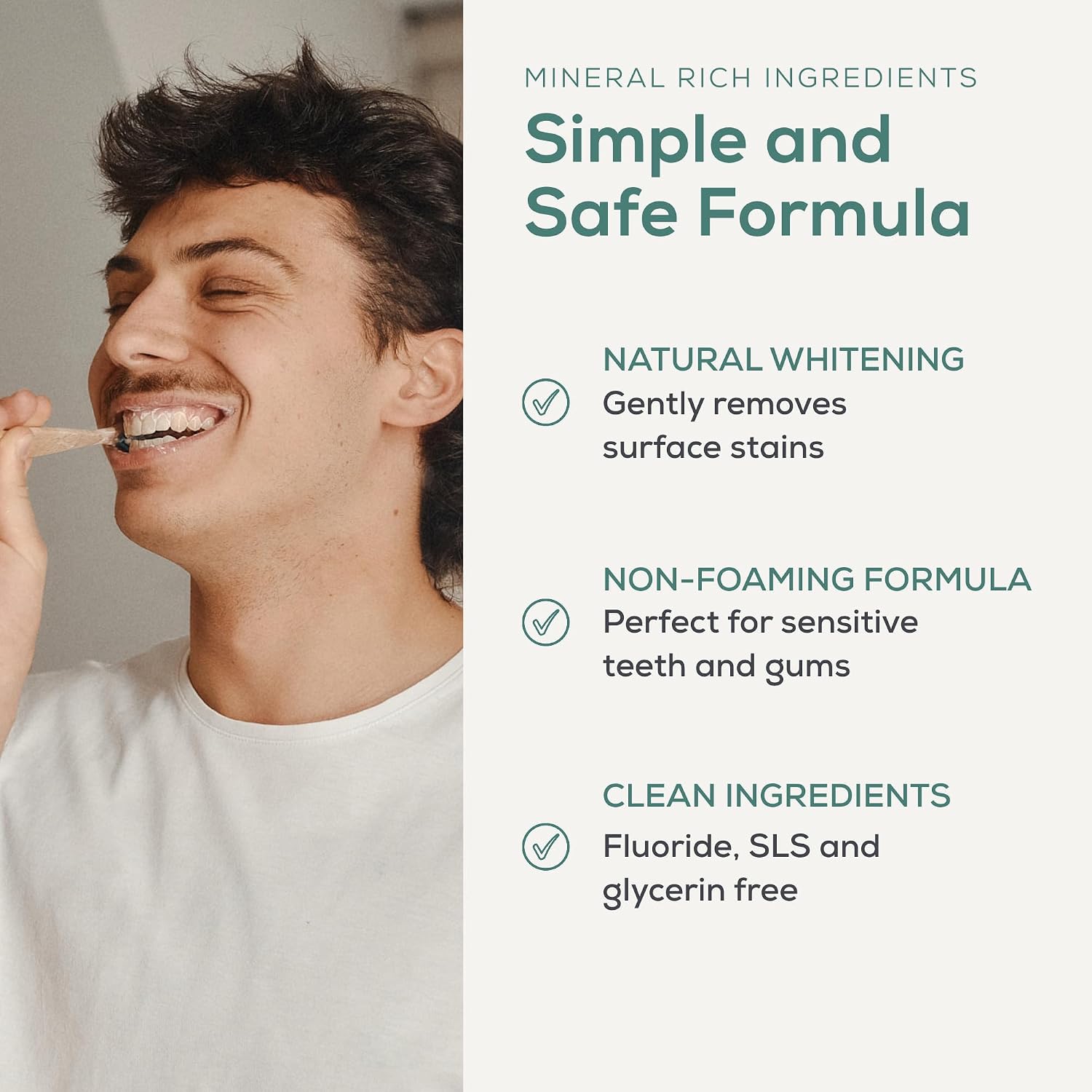 Georganics Mineral Toothpaste – Spearmint - Non-Foaming Toothpaste image 3