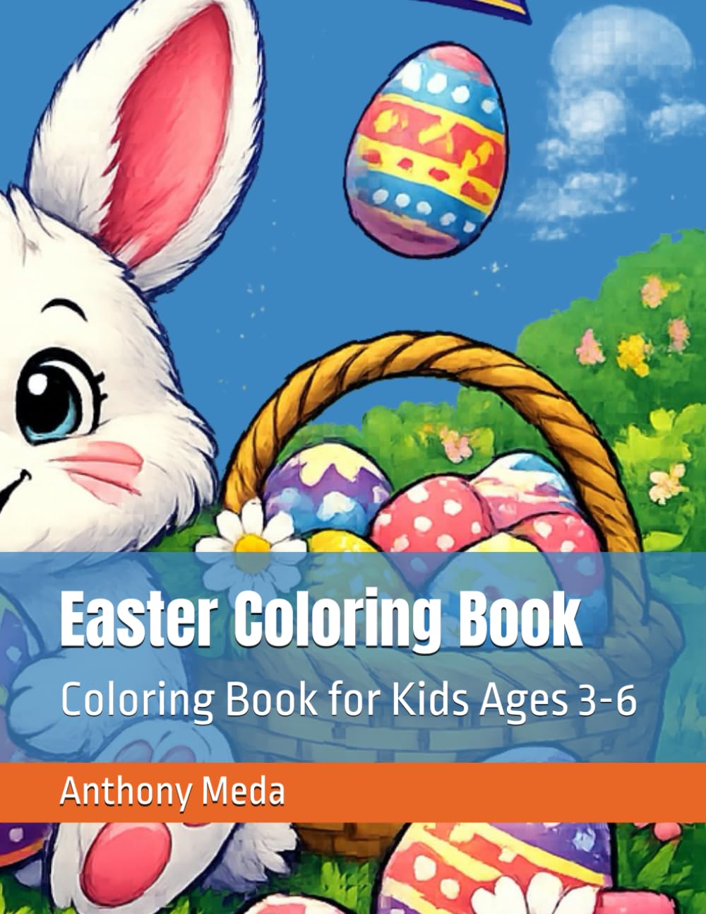Easter Coloring Book: Coloring Book for Kids Ages 3-6