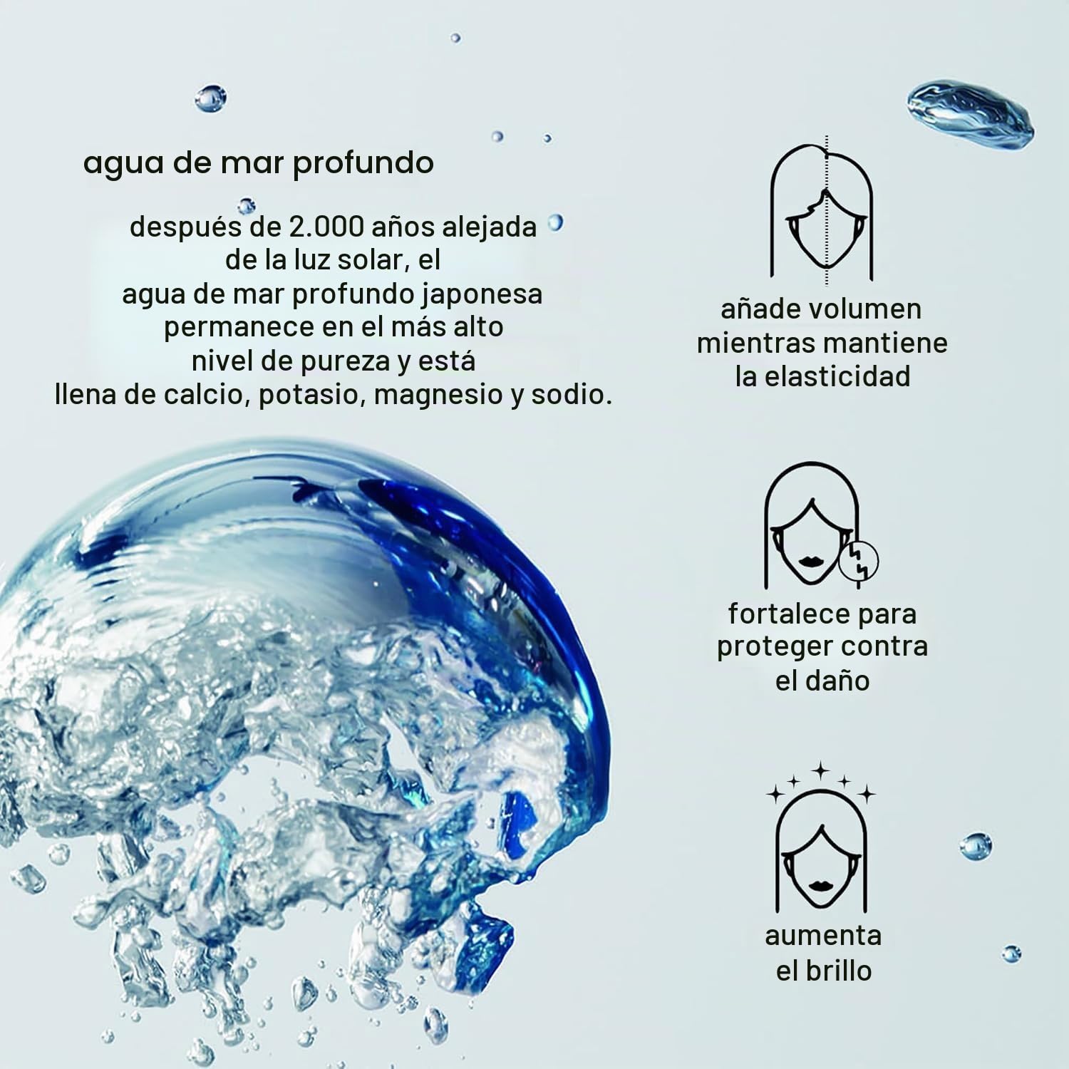 Shu Uemura, Mascarilla Alta Ligereza Muroto Volume, Para cabello fino, Sin silicona ni parabenos, Fuerza y volumen, 200 ml