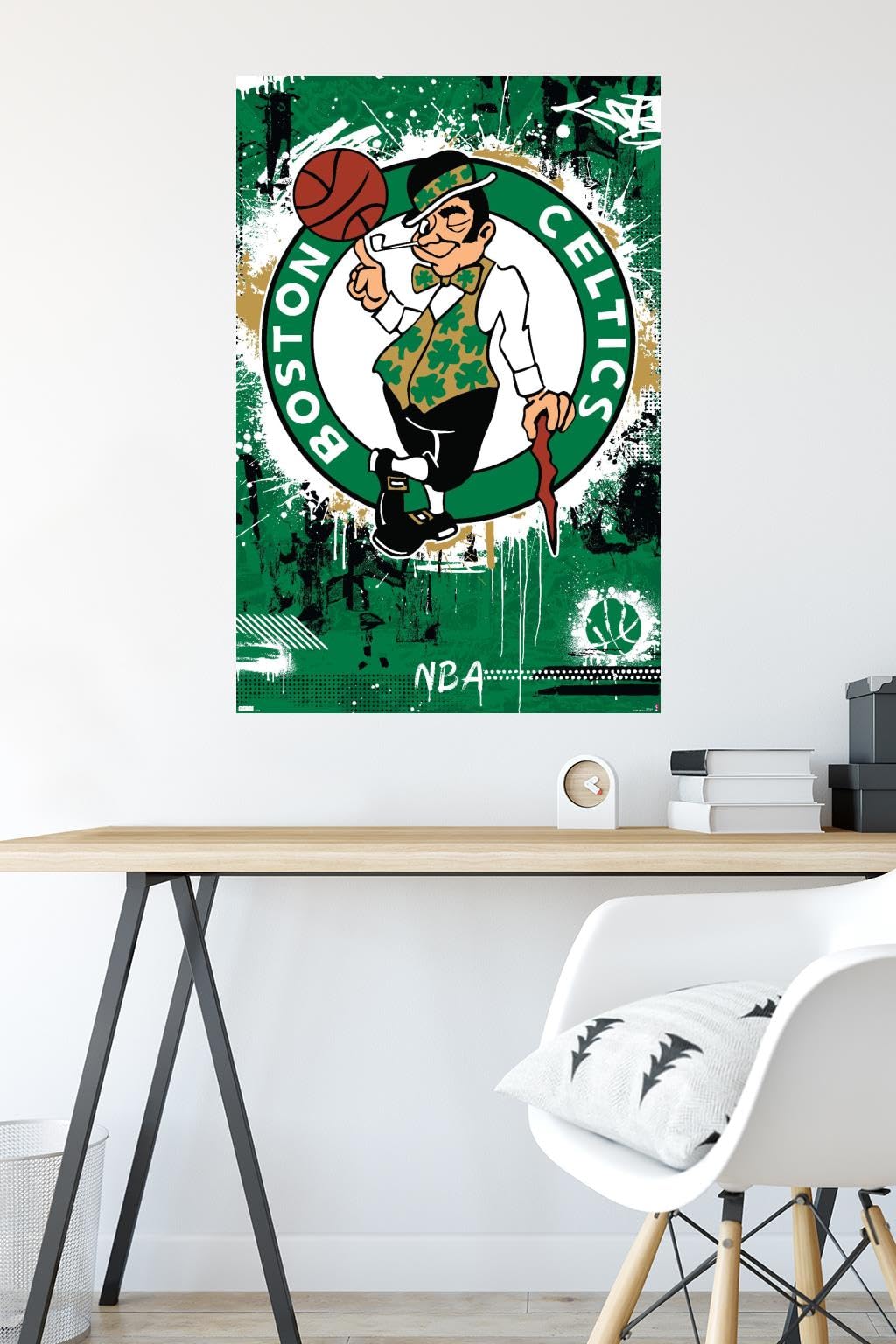 Amazon.com: Trends International NBA Boston Celtics - Maximalist