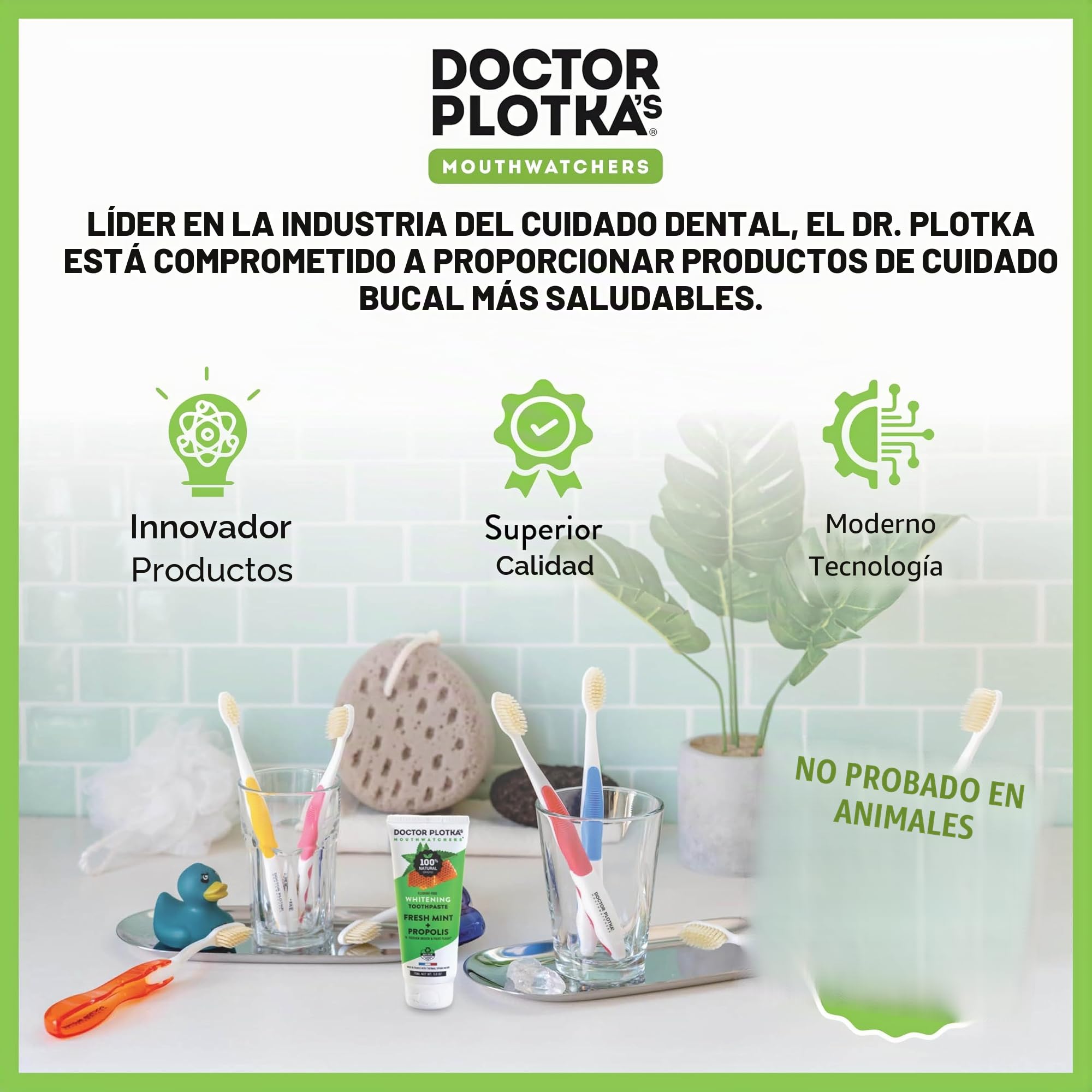 MOUTHWATCHERS Dr Plotkas - Cepillo de dientes manual suave para adultos, ultra limpio, bueno para dientes y encías sensibles, multicolor, paquete de 12