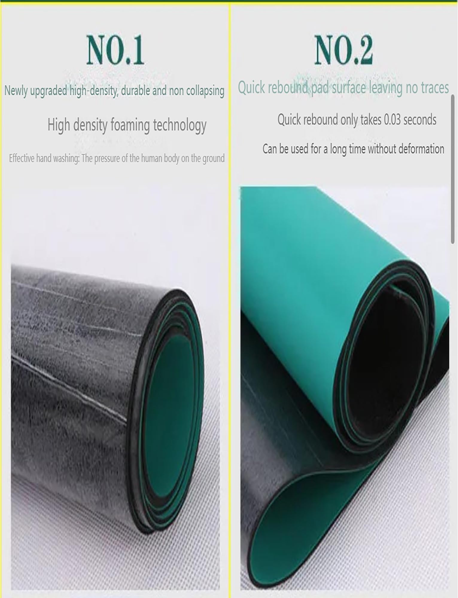 Alfombrilla de trabajo antiestática para estaciones de soldadura y reparación, protección ESD