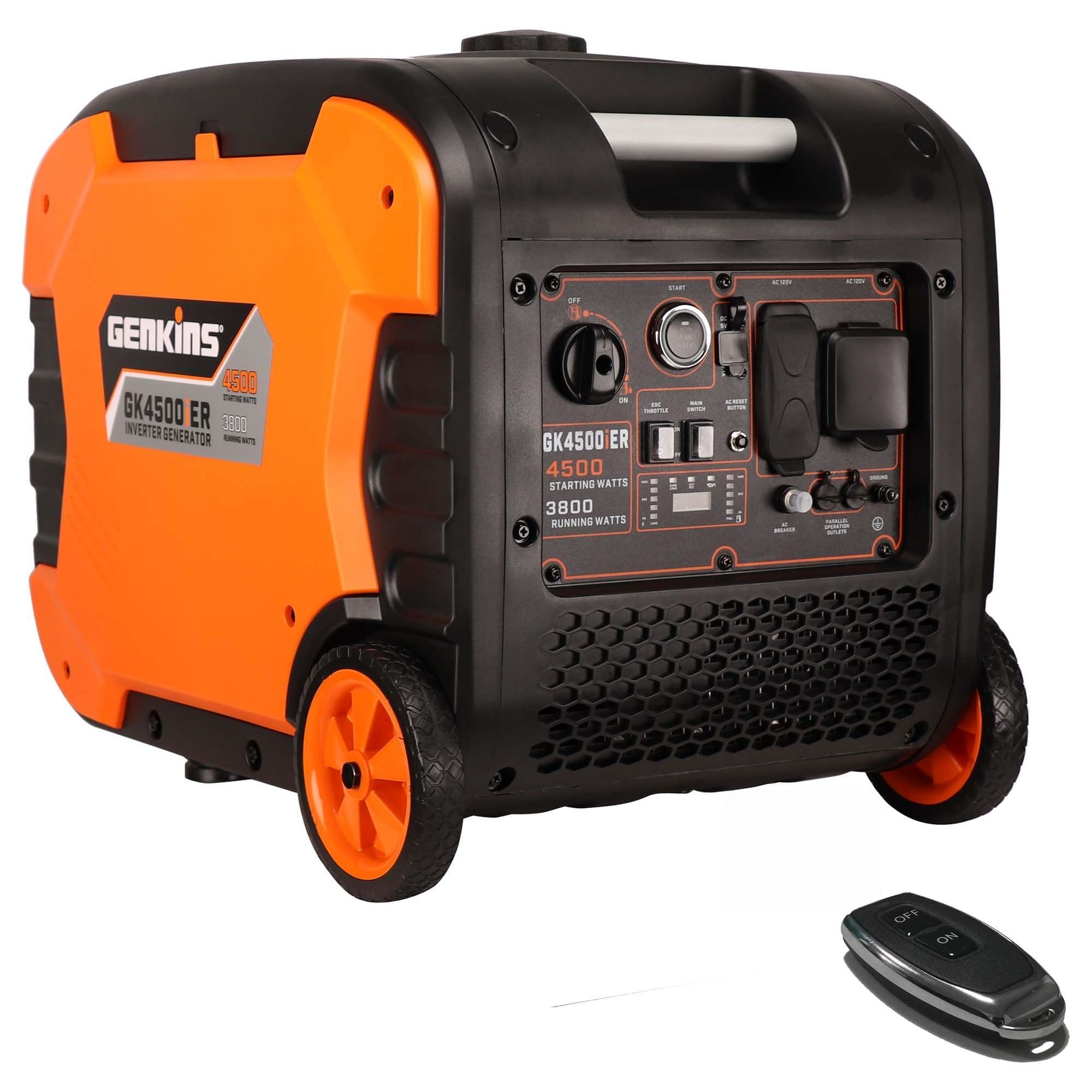 Snapklik.com : 4500W Portable Inverter Generator Gas Powered Pure Sine ...