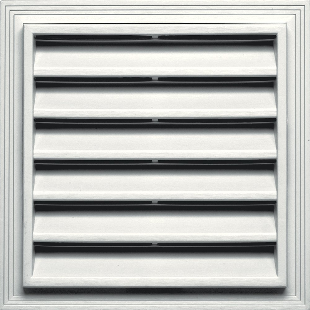 Builders Edge 120051212123 Vent, White