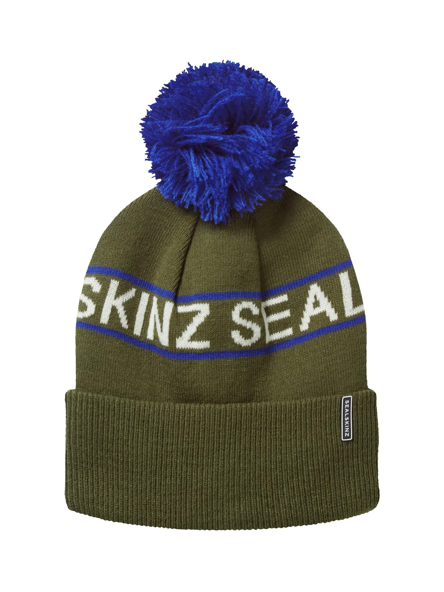 SEALSKINZ Heacham Waterproof Cold Weather Icon Bobble Hat