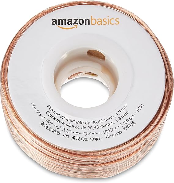 Amazonbasics 16 gauge speaker wire Clearance