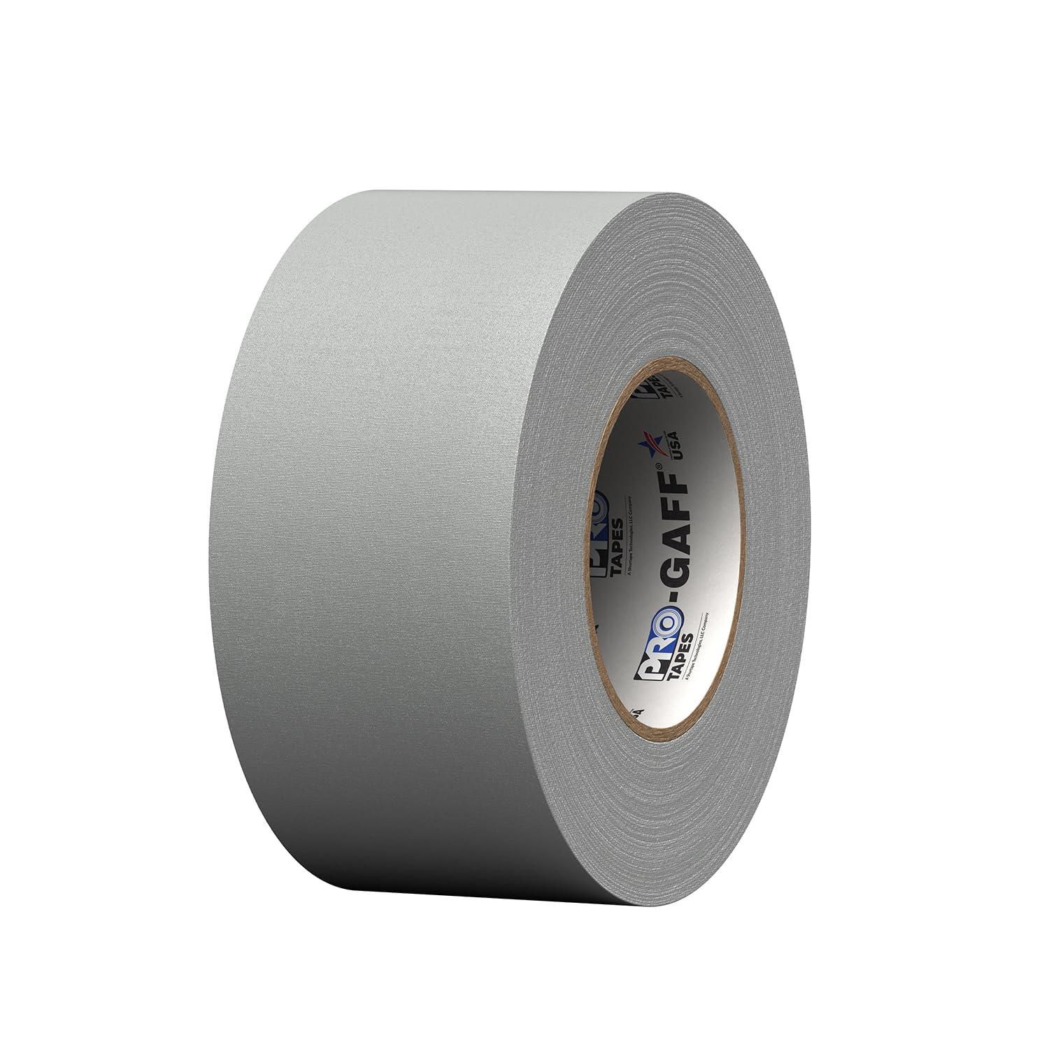 ProTapes 840178016133 Pro Gaff Premium Reinigungstuch matt Gaffers Tape mit Gummi Kleber, 11 Mil Dick, 55 YD. Länge, 7,6 cm Breite, grau