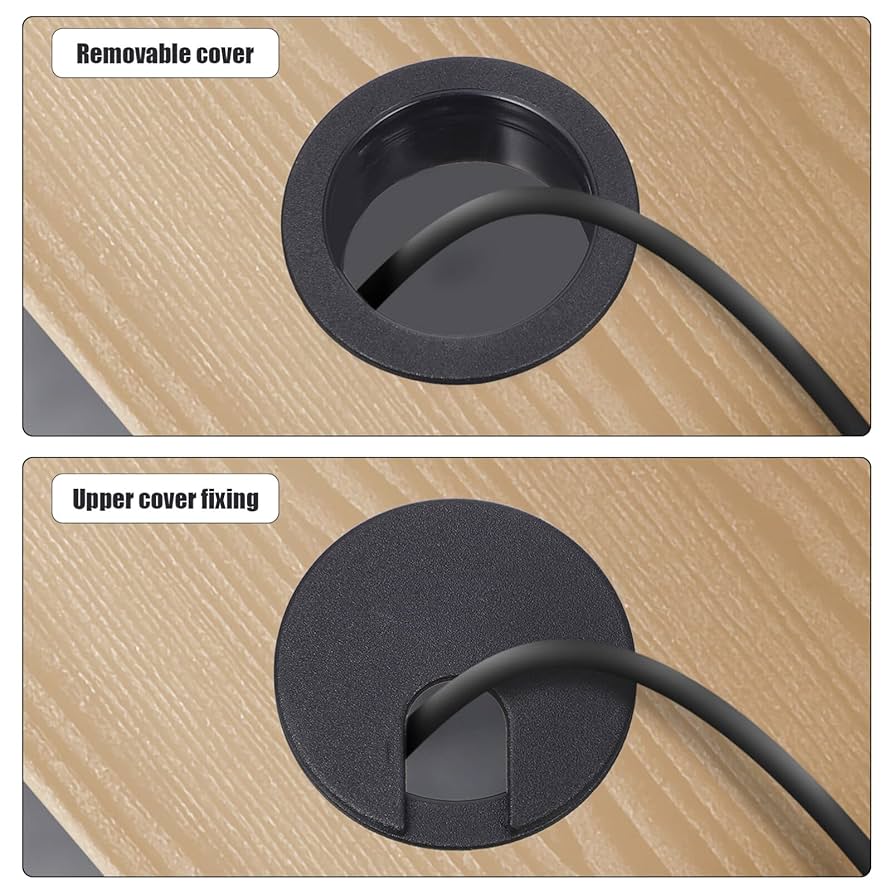 Amazon.co.jp: 配線孔キャップ ケーブル 配線 デスク 線孔蓋