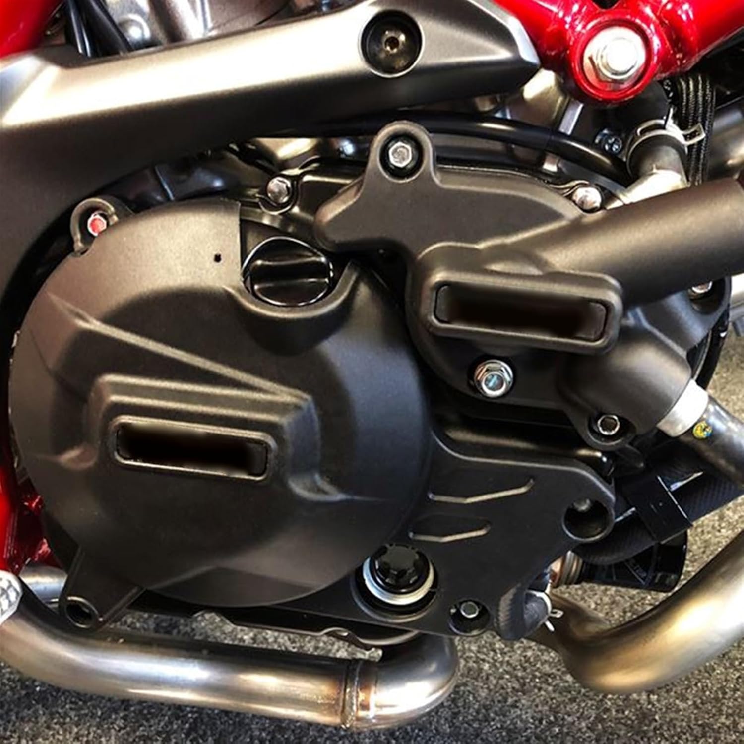 Engine Case Protector for Suzuki SV650 SV650X DL650 V-Strom 2018-2022 Cover Motorcycle Protection Engine Guard Falling Protector (Color : D4)